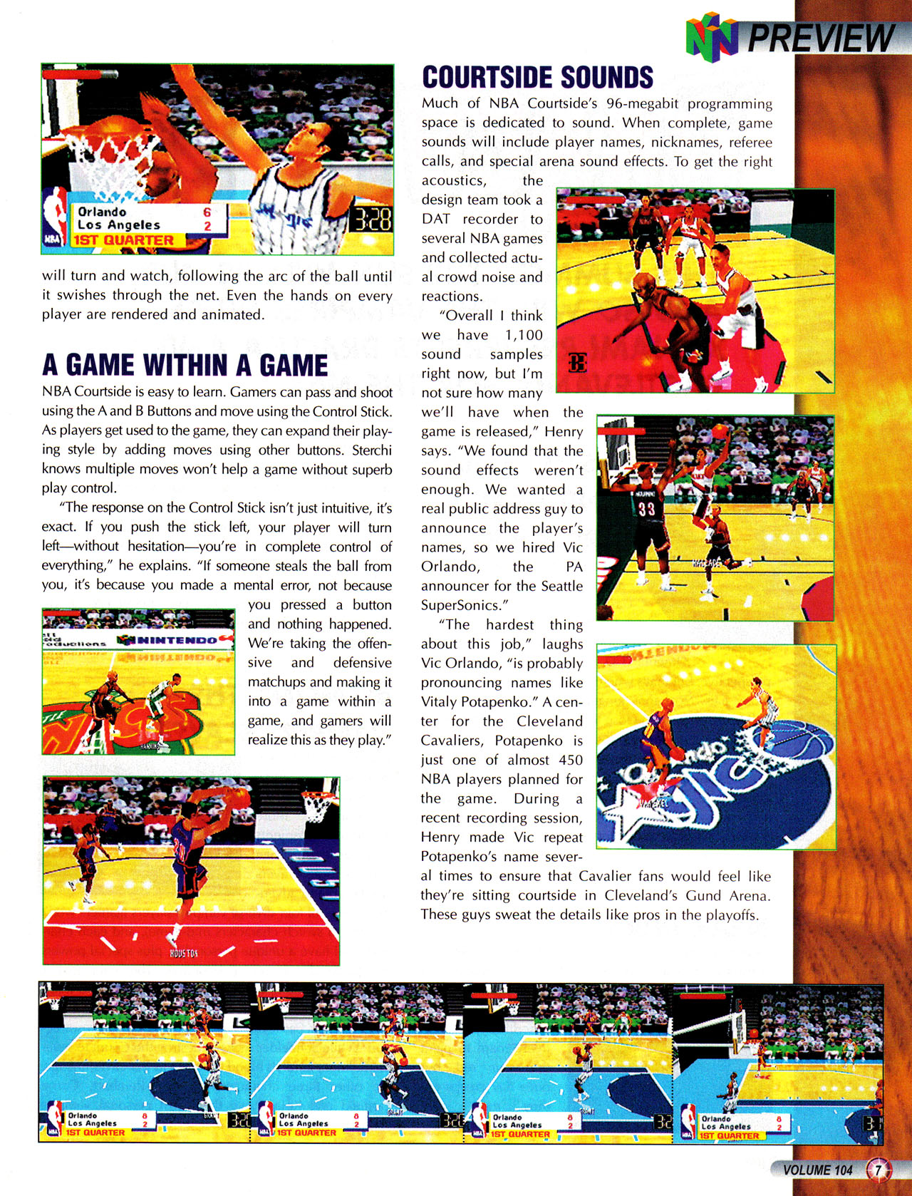 Read online Nintendo Power comic -  Issue #104 - 121