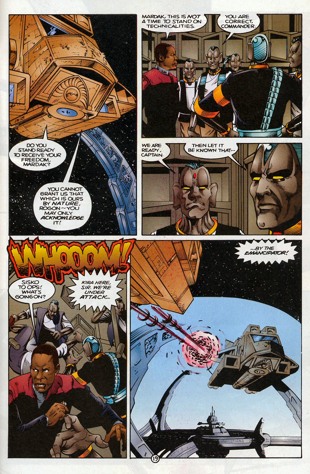 Read online Star Trek: Deep Space Nine (1993) comic -  Issue #5 - 23