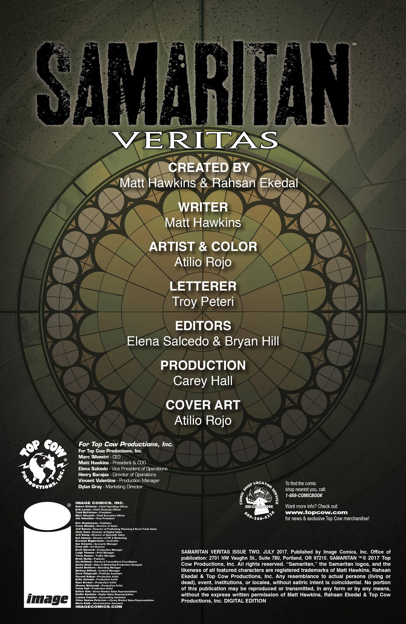 Read online Samaritan: Vertias comic -  Issue #2 - 2