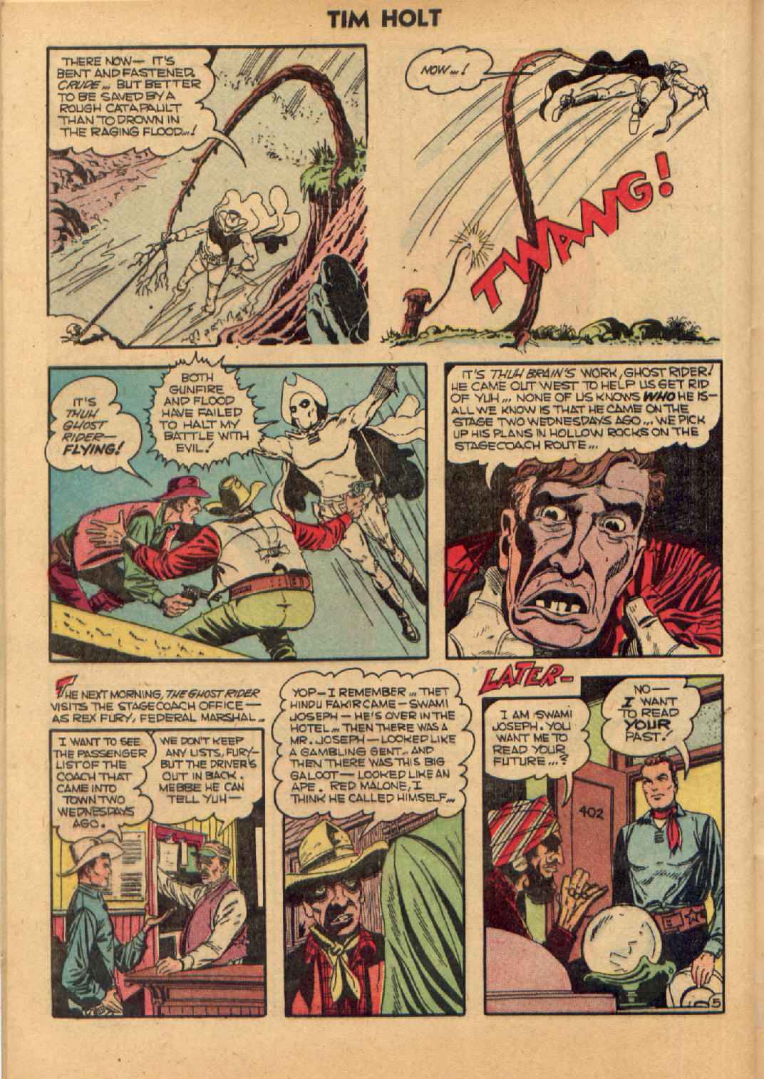 Read online Tim Holt comic -  Issue #32 - 22