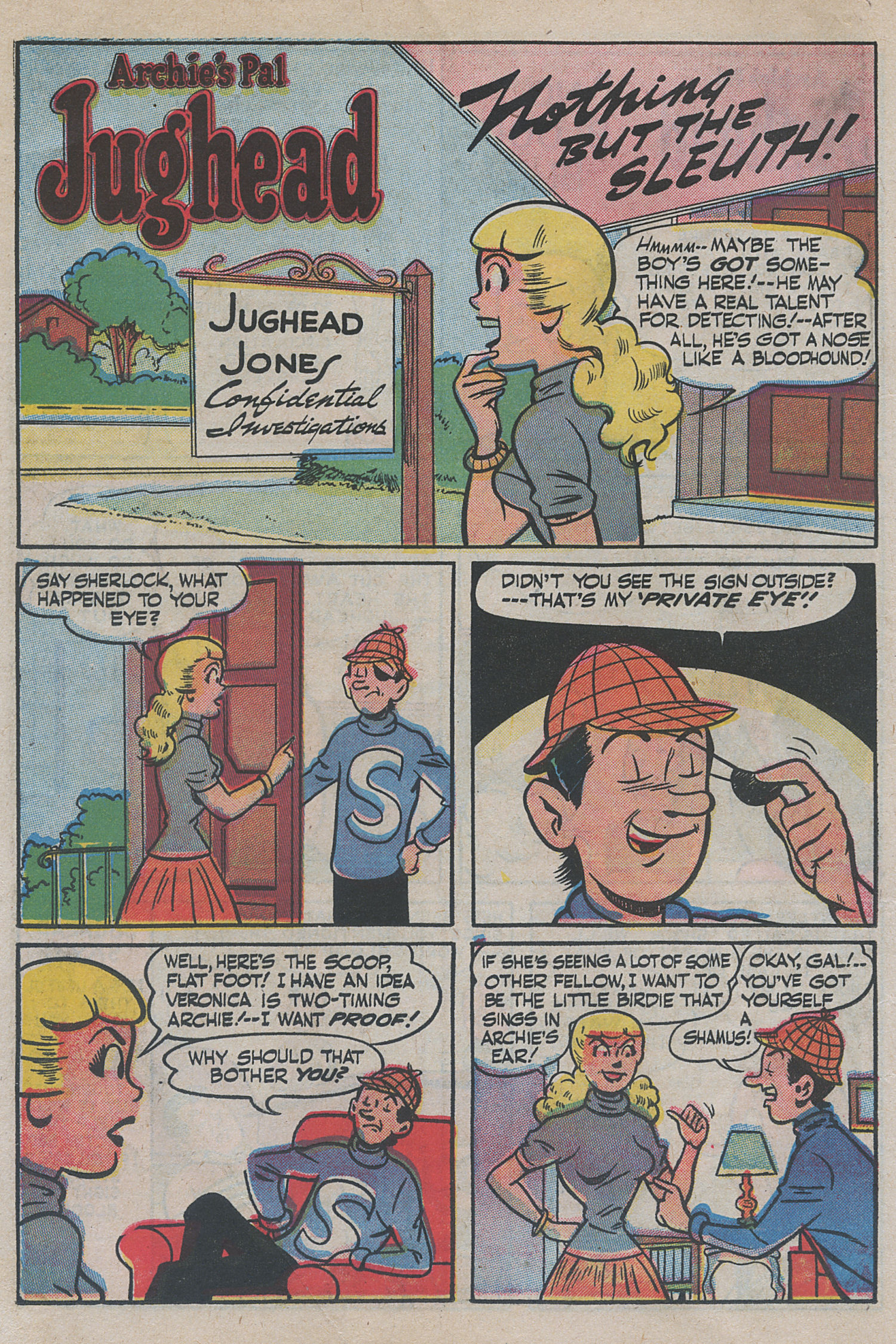 Read online Archie's Pal Jughead comic -  Issue #20 - 12