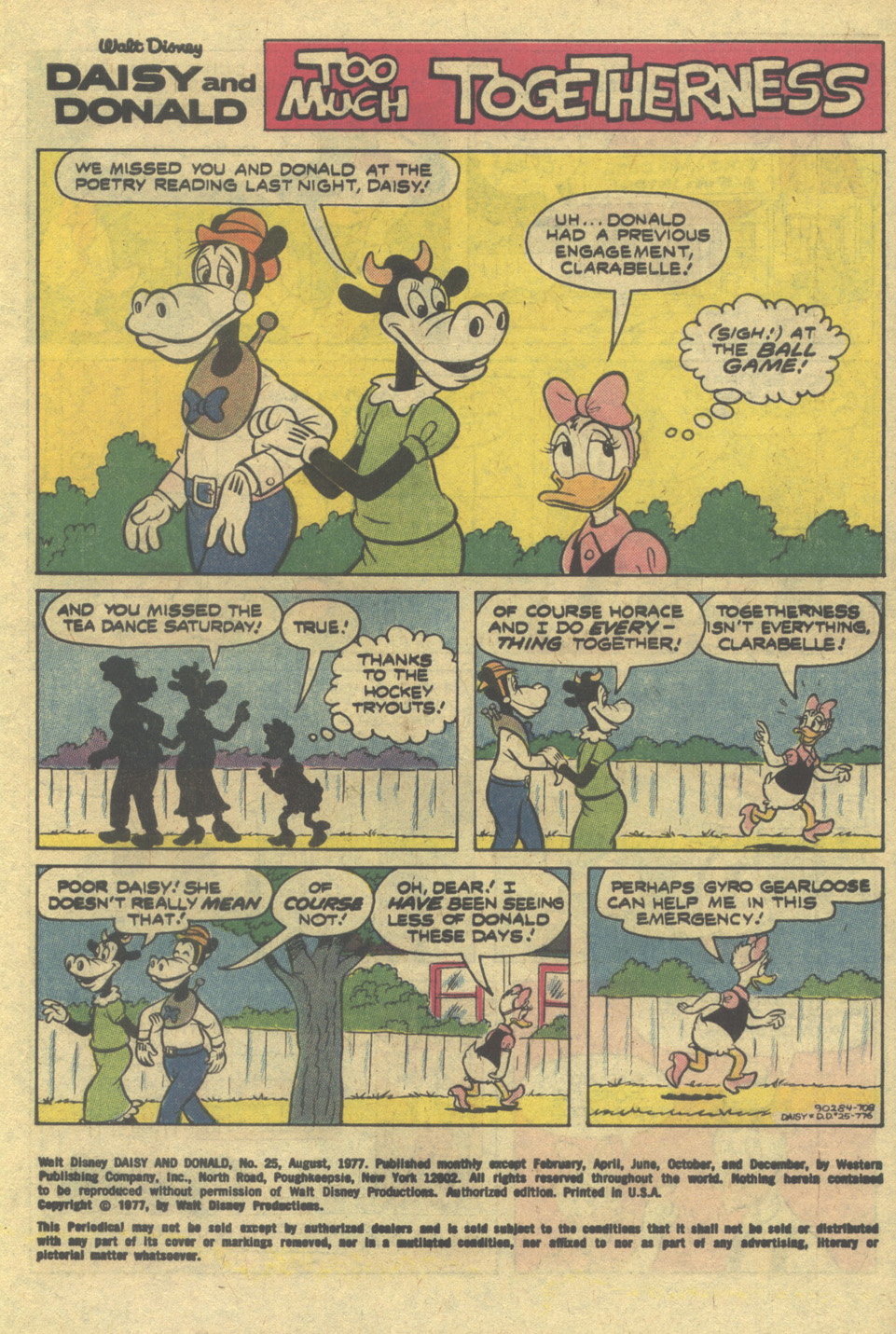Read online Walt Disney Daisy and Donald comic -  Issue #25 - 3