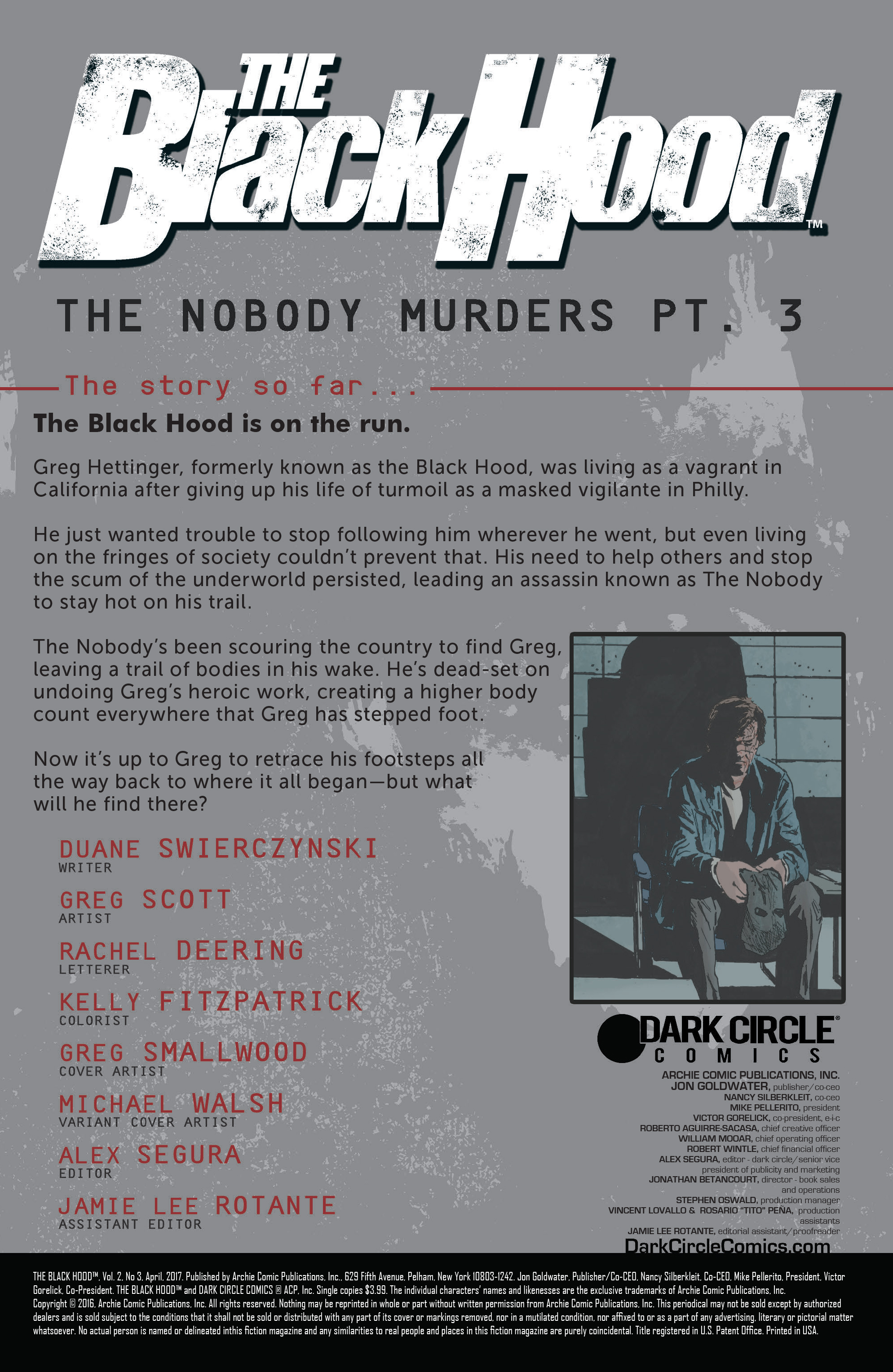 Read online The Black Hood (2016) comic -  Issue #3 - 2