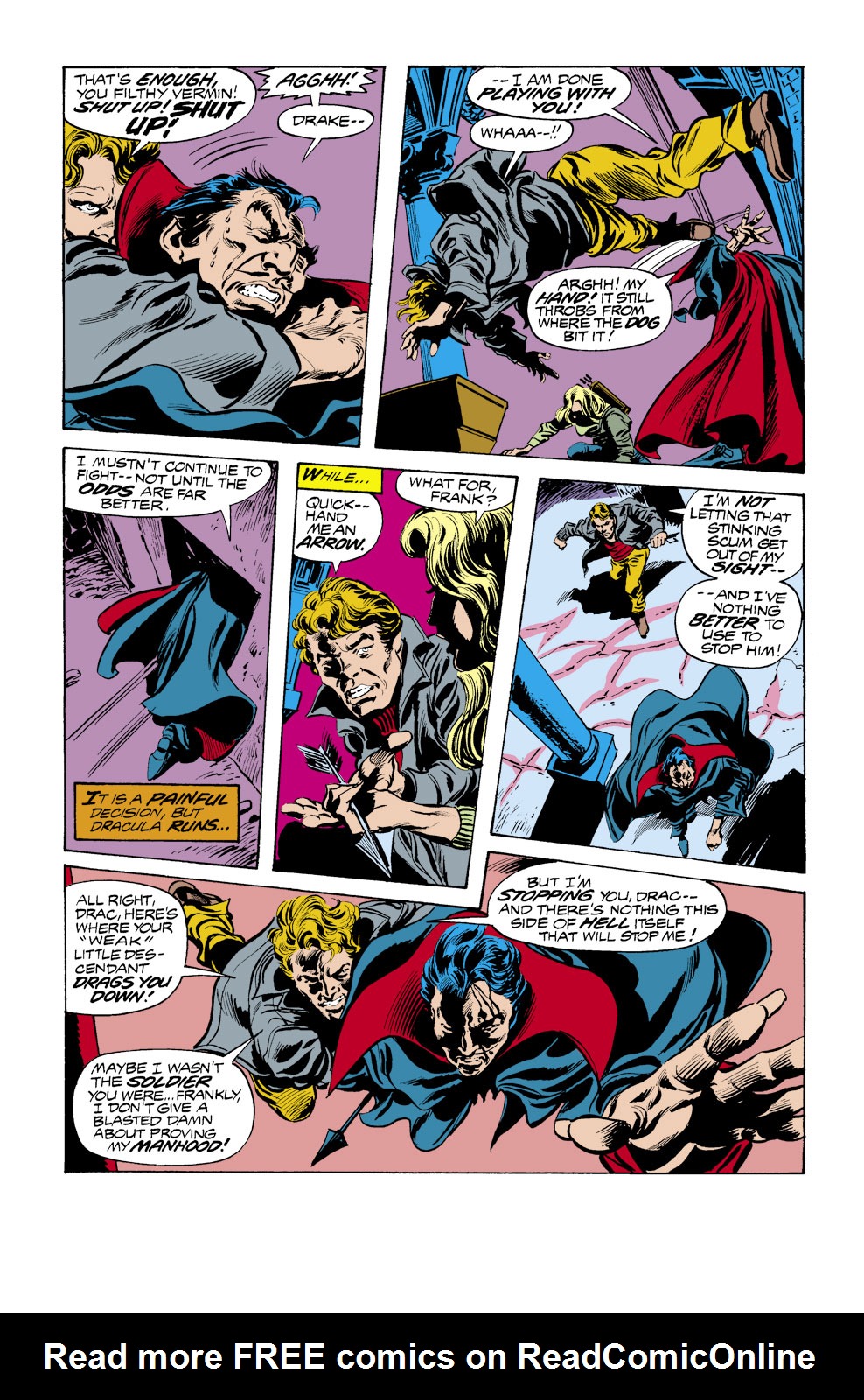 Read online Tomb of Dracula (1972) comic -  Issue #68 - 12