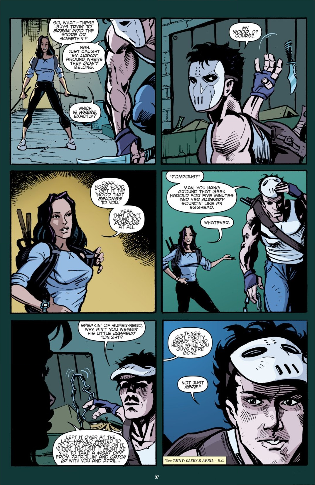 Read online Teenage Mutant Ninja Turtles: The IDW Collection comic -  Issue # TPB 7 (Part 1) - 37