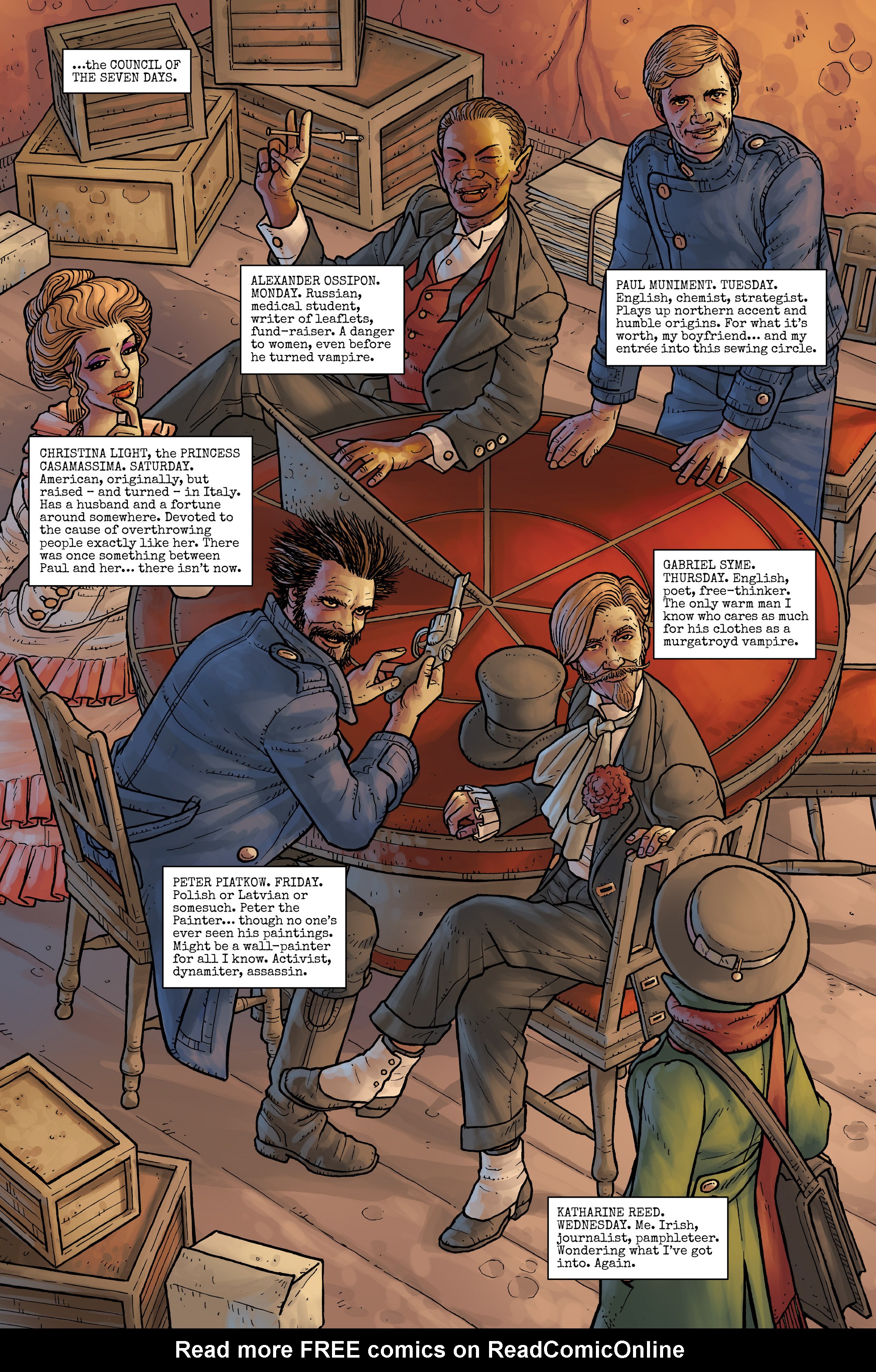 Read online Anno Dracula comic -  Issue #1 - 11