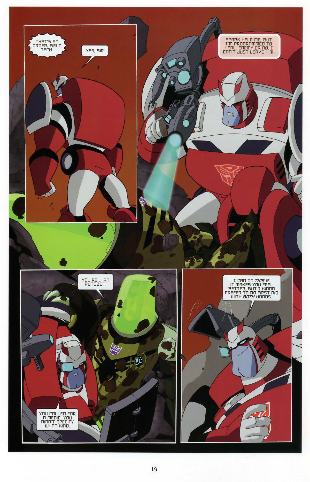 Read online Transformers Animated: The Arrival comic -  Issue #3 - 16