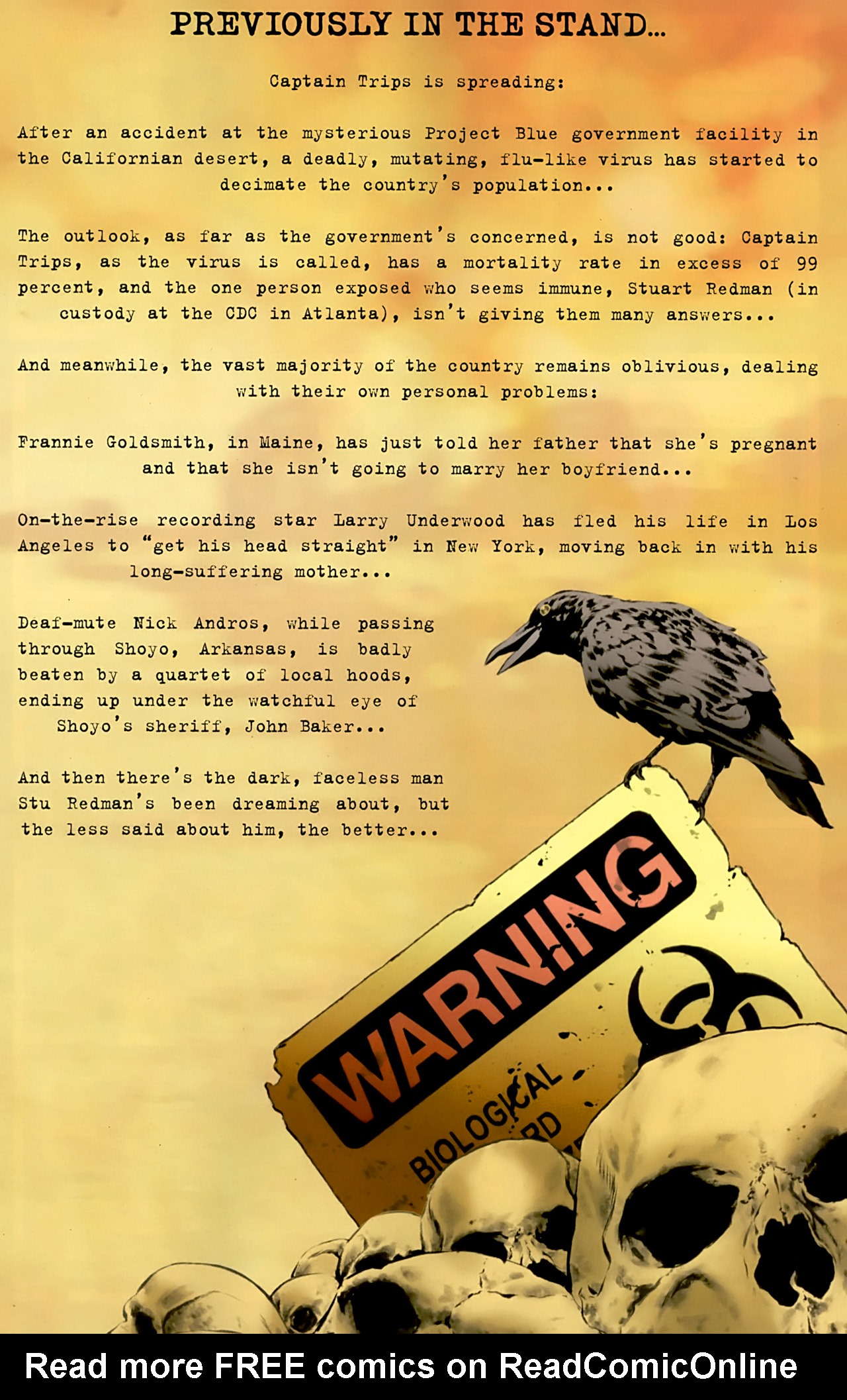 Read online The Stand: Captain Trips comic -  Issue #3 - 3
