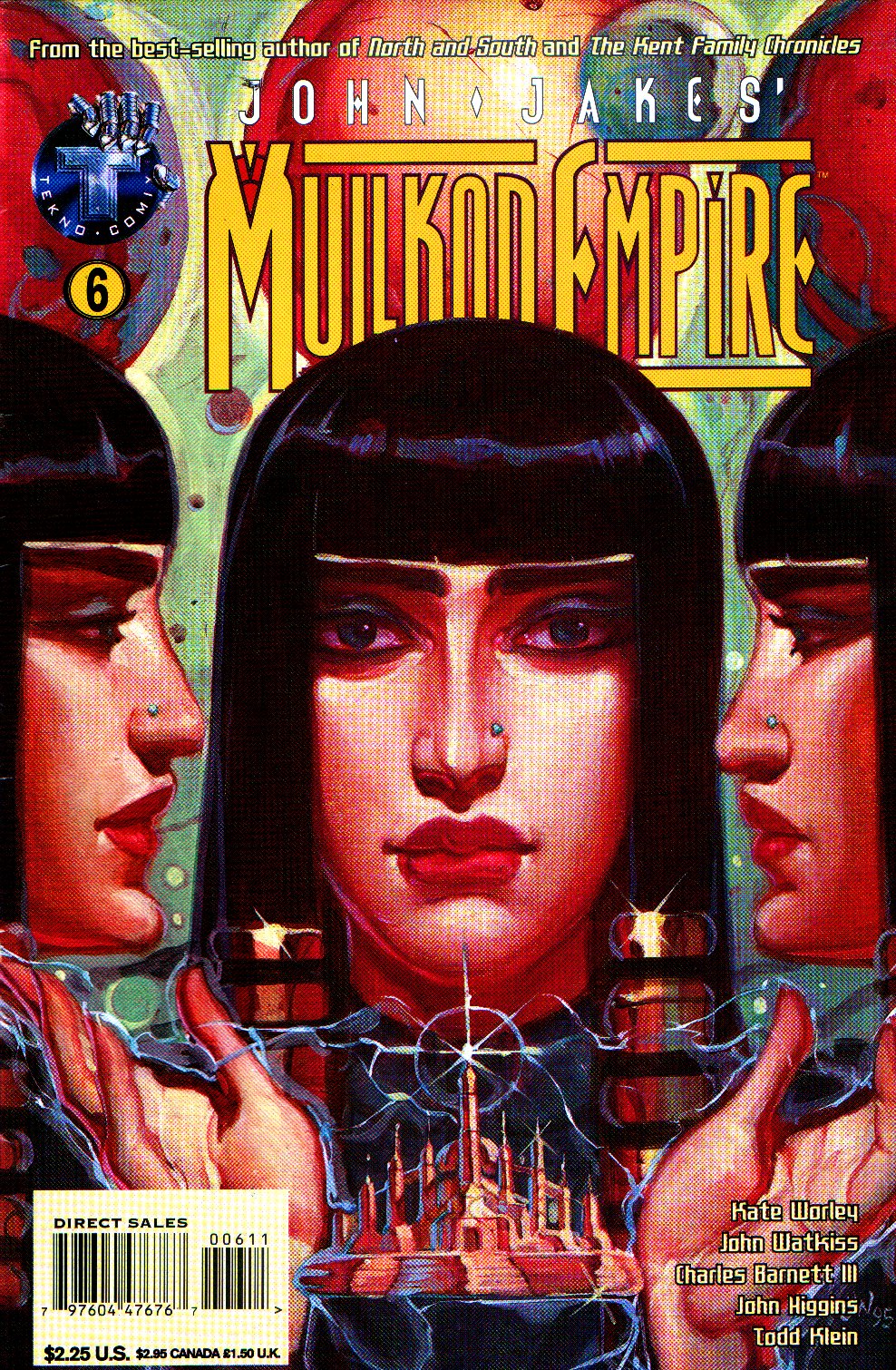Read online John Jakes' Mulkon Empire comic -  Issue #6 - 1