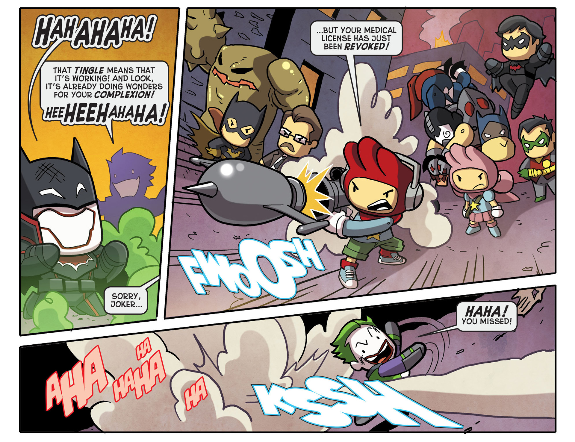Read online Scribblenauts Unmasked: A Crisis of Imagination comic -  Issue #2 - 16