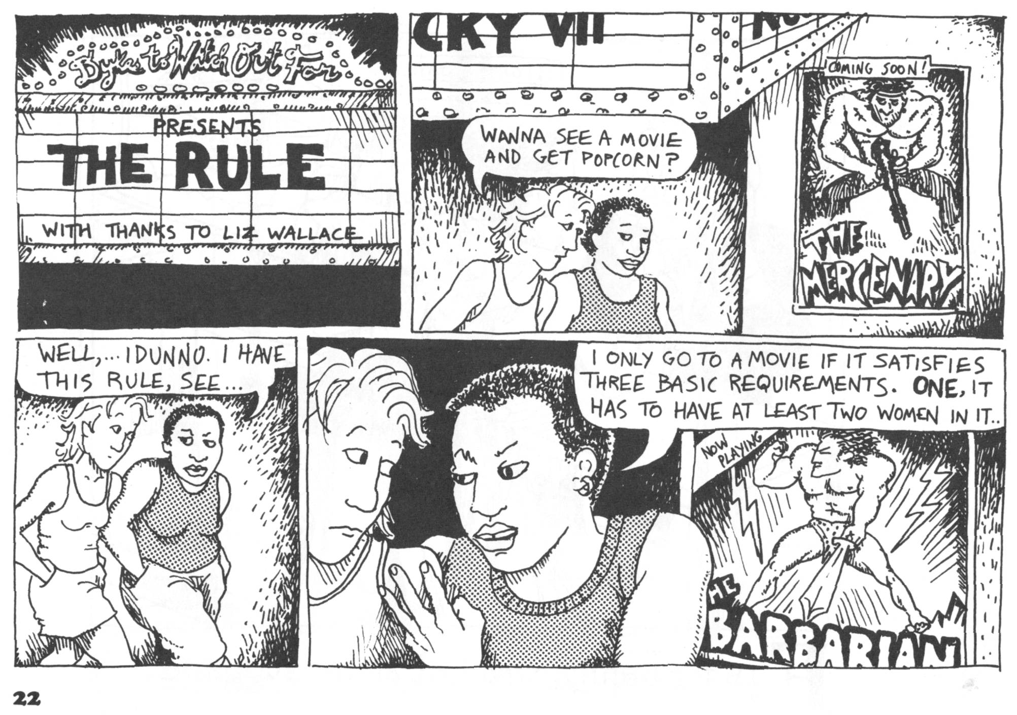 Read online Dykes to Watch Out For comic -  Issue # TPB 1 - 22