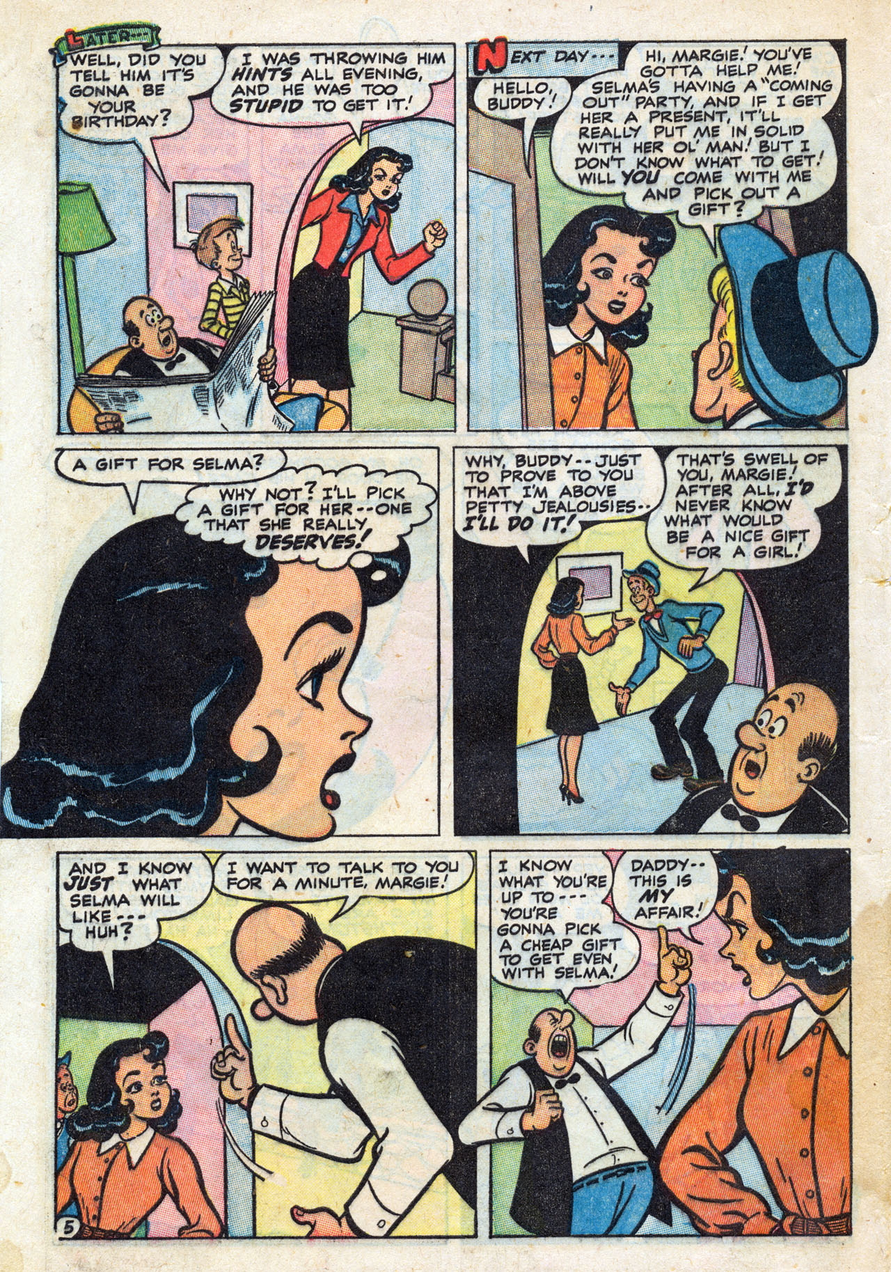 Read online Willie Comics (1946) comic -  Issue #8 - 39