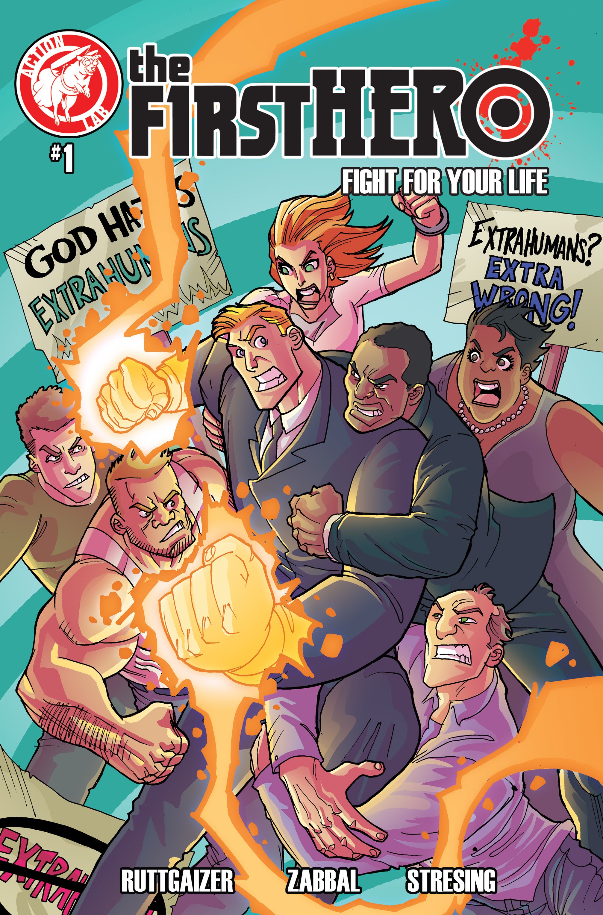 Read online The F1rst Hero: Fight For Your Life comic -  Issue #1 - 2