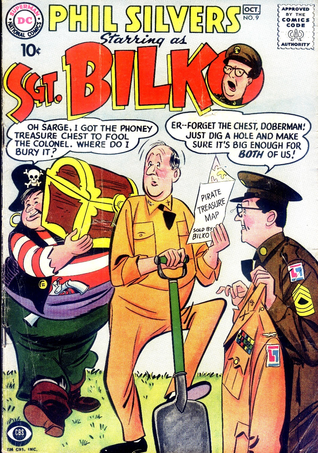 Read online Sergeant Bilko comic -  Issue #9 - 1