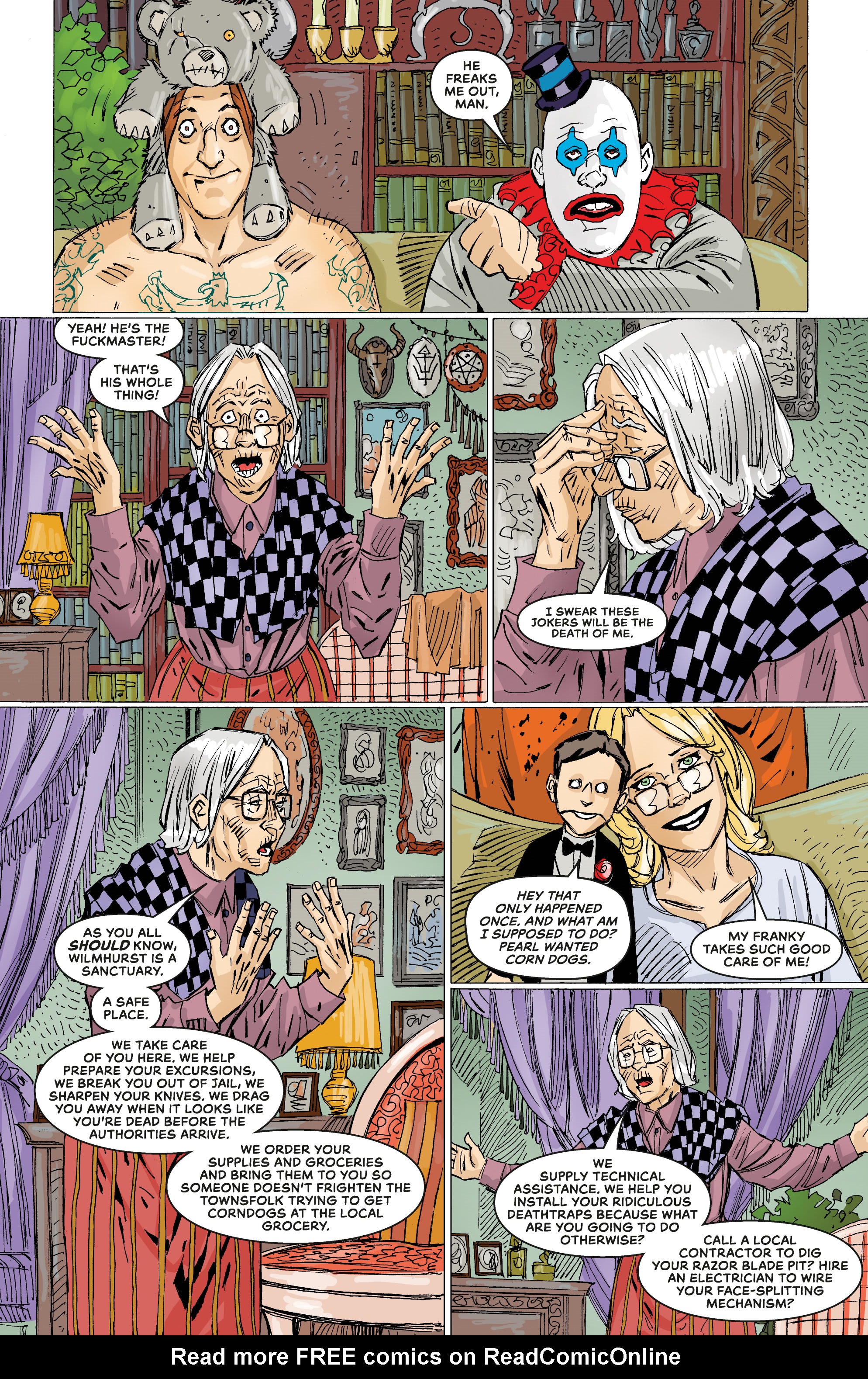Read online Where Monsters Lie comic -  Issue #1 - 10
