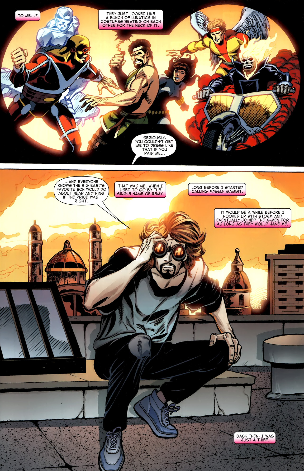 Read online Gambit and the Champions: From The Marvel Vault comic -  Issue # Full - 4