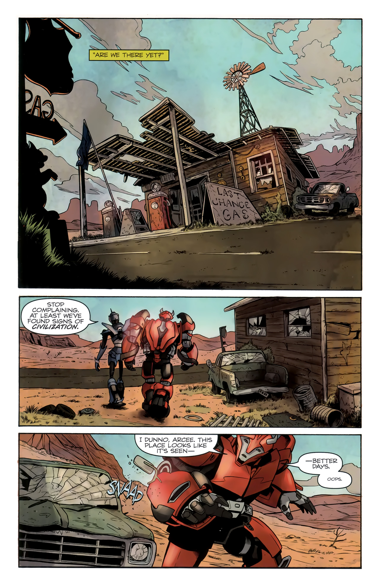 Read online The Transformers: Prime comic -  Issue #3 - 8