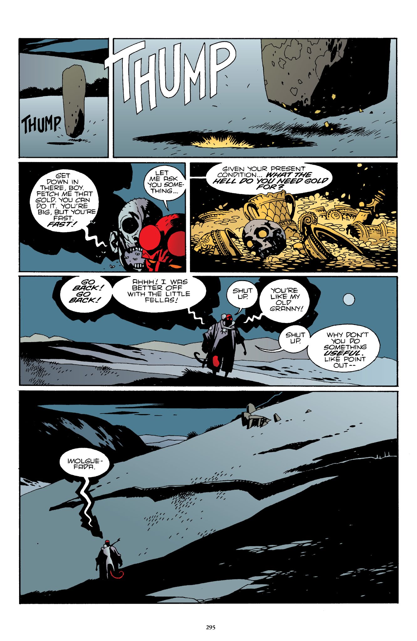 Read online Hellboy The Complete Short Stories comic -  Issue # TPB 1 (Part 3) - 96