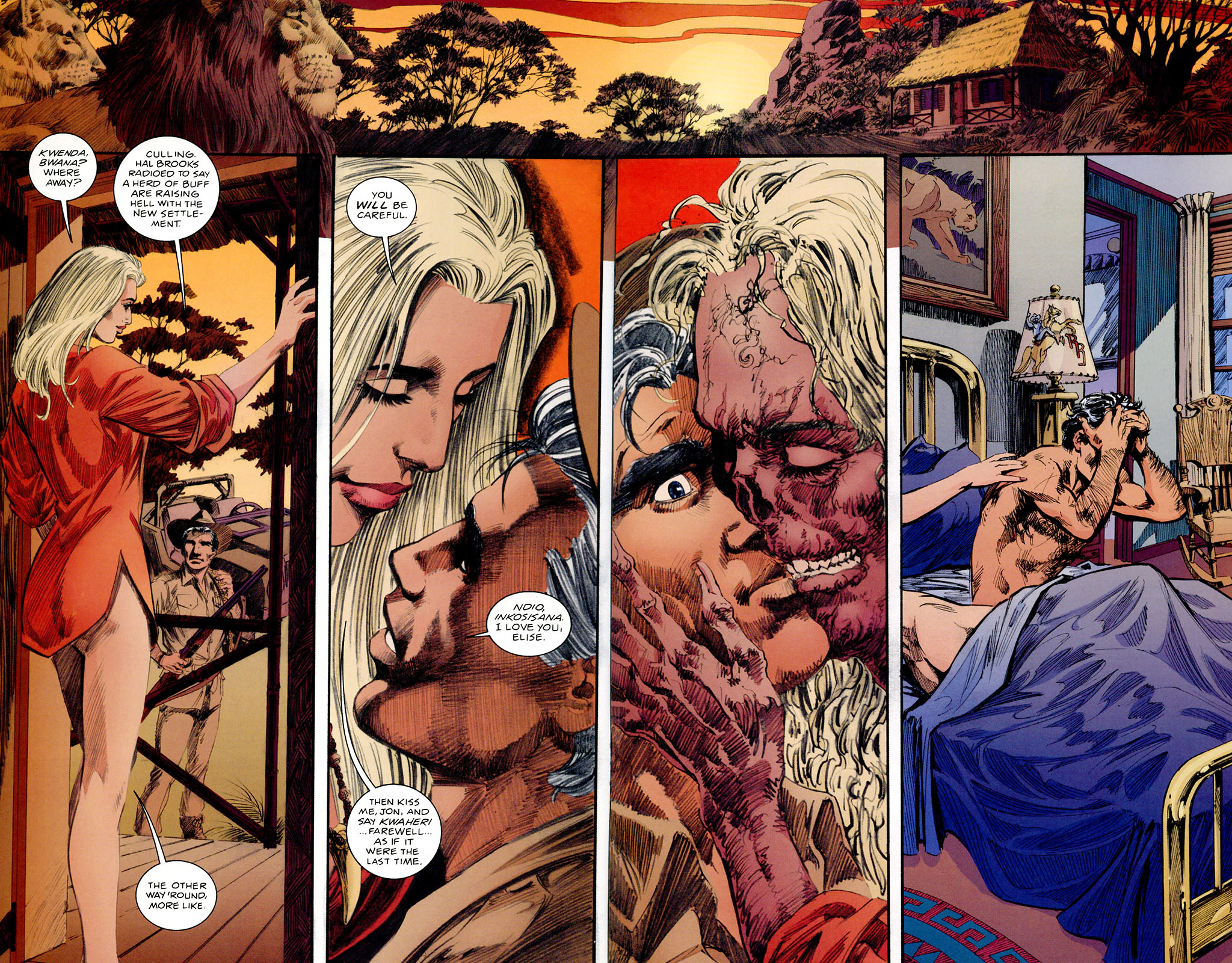 Read online Jon Sable, Freelance: Bloodtrail comic -  Issue #2 - 6