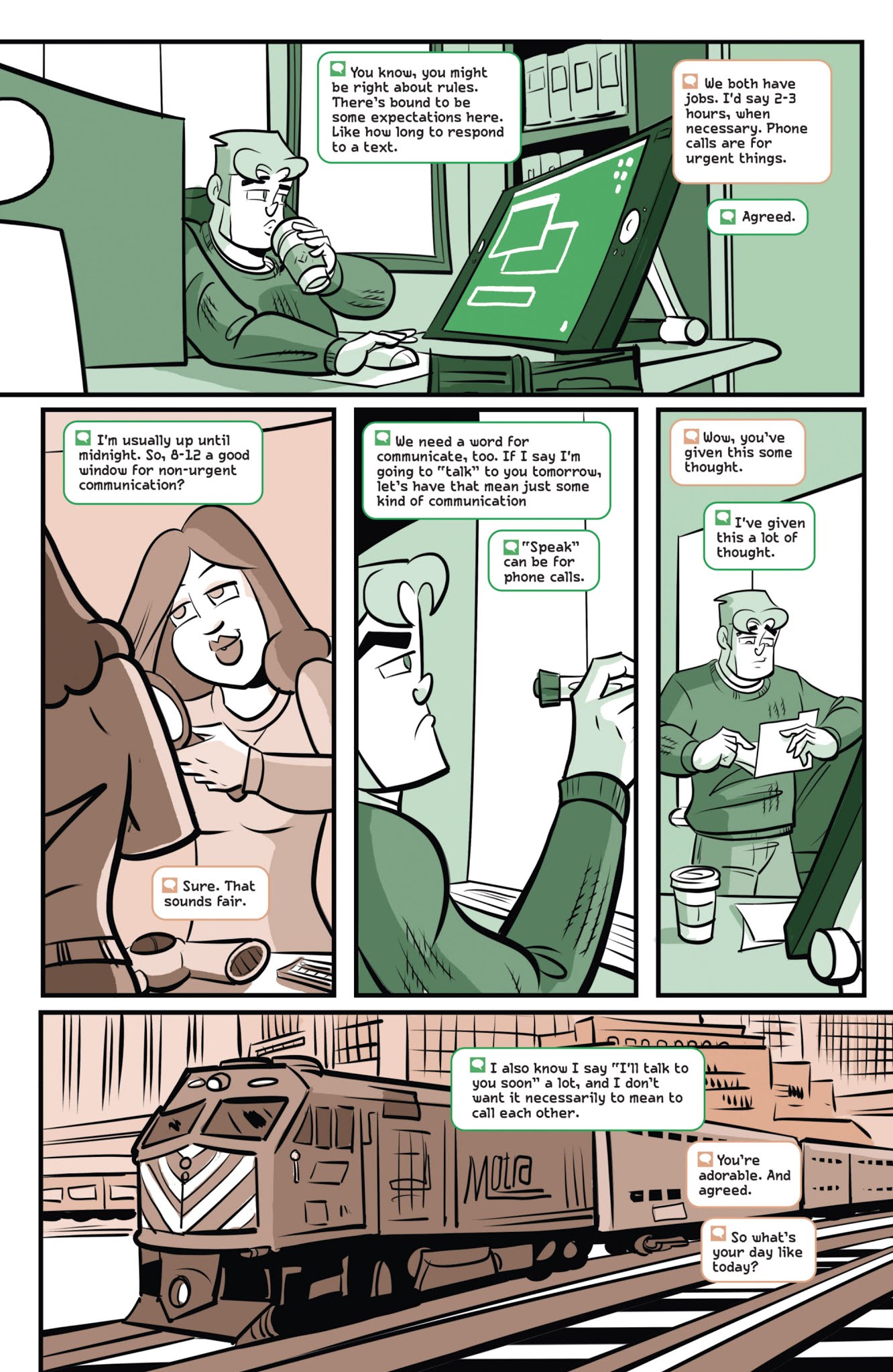 Read online Long Distance comic -  Issue #2 - 21