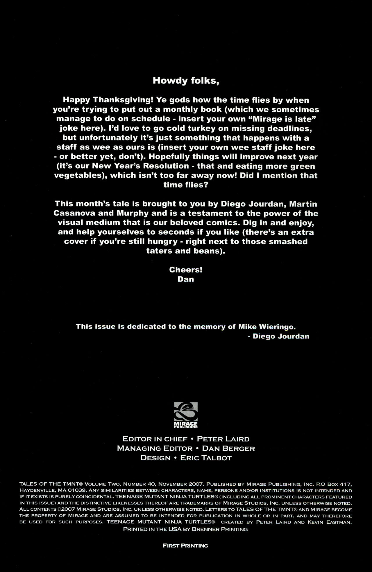 Read online Tales of the TMNT comic -  Issue #40 - 2