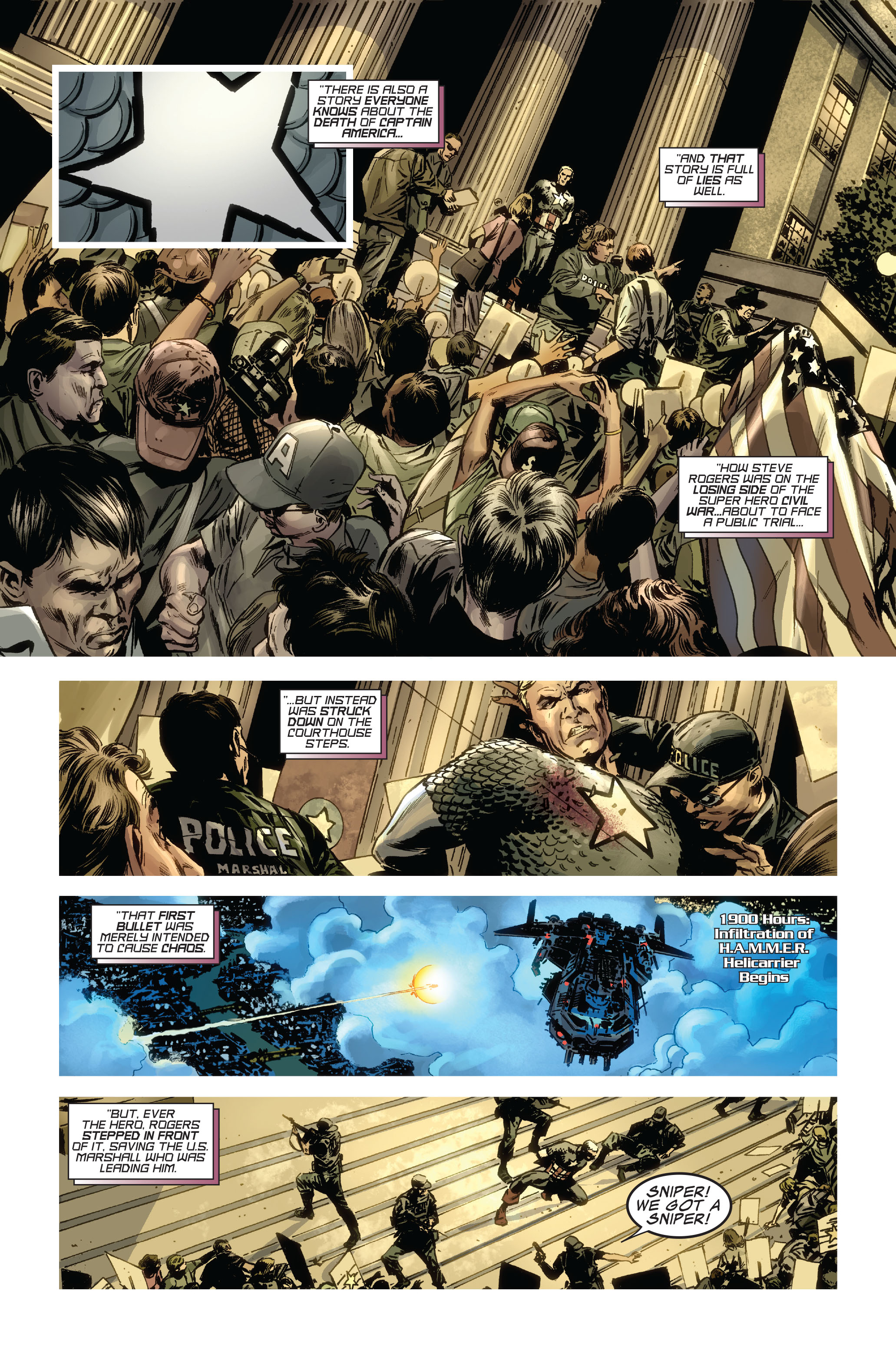 Read online Captain America: Reborn comic -  Issue #1 - 5