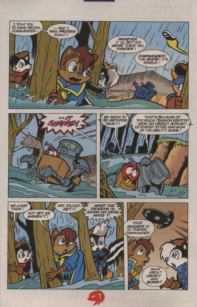 Read online Knuckles the Echidna comic -  Issue #21 - 4