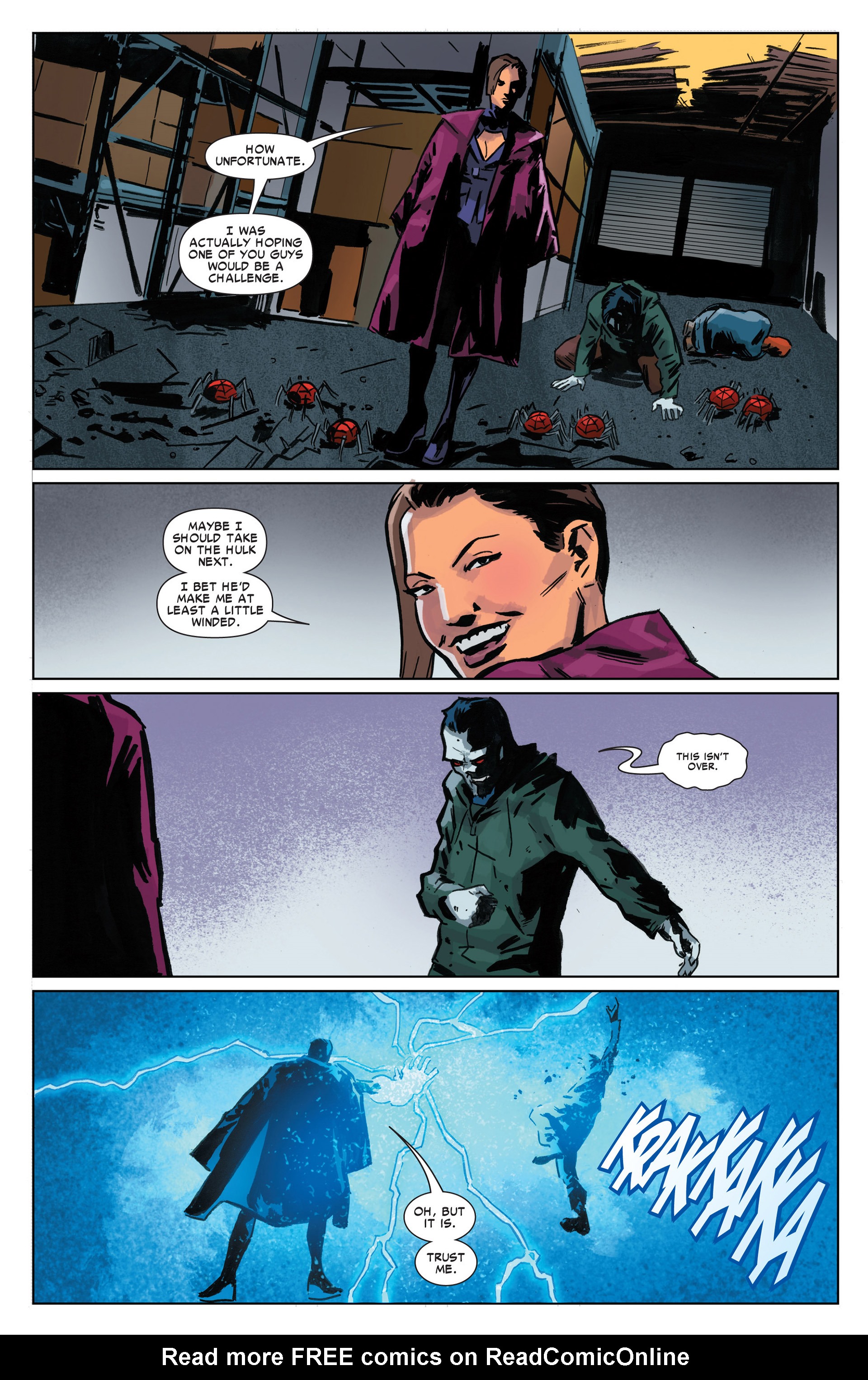 Read online Morbius: The Living Vampire comic -  Issue #6 - 17