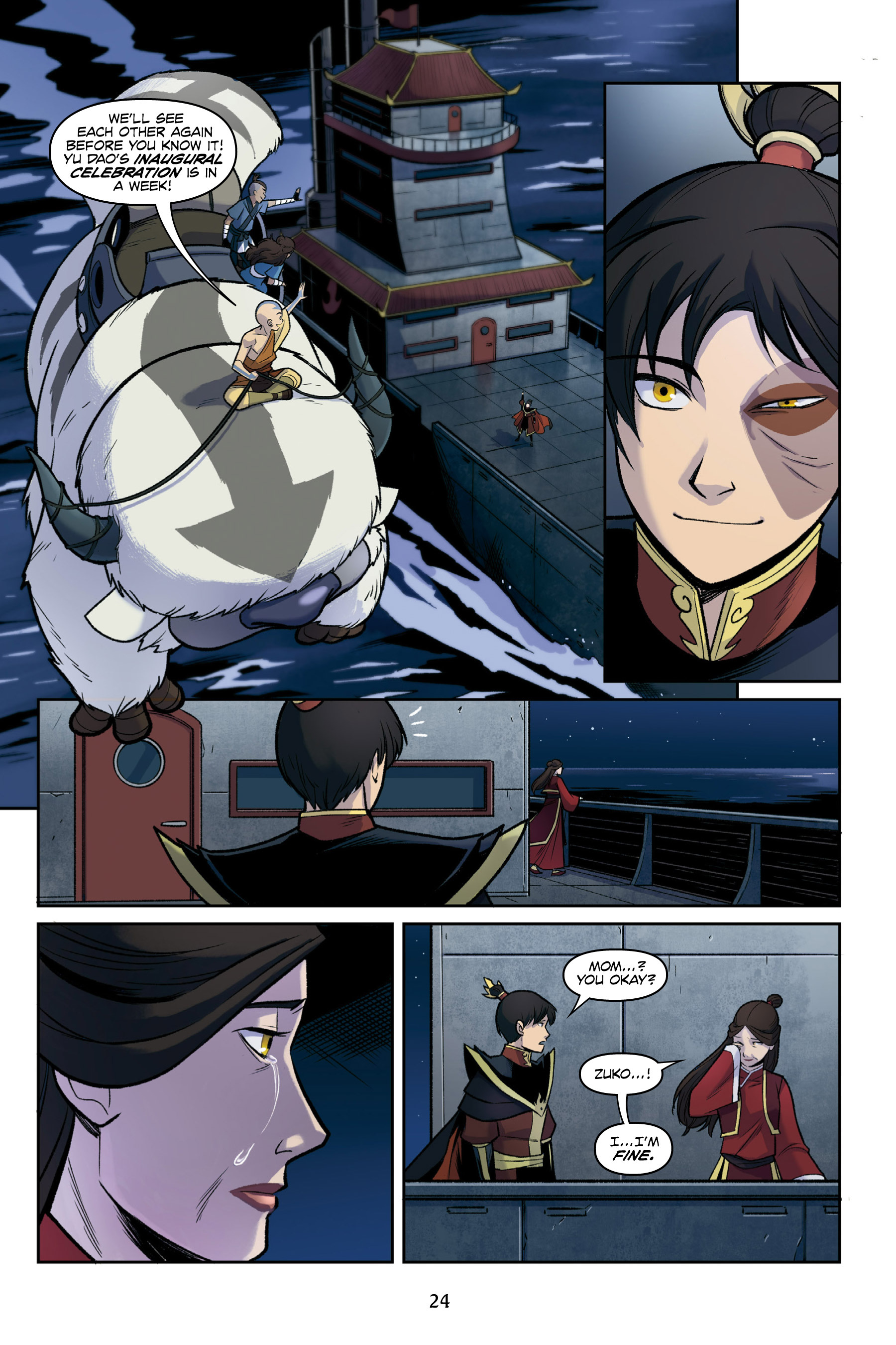 Read online Nickelodeon Avatar: The Last Airbender - Smoke and Shadow comic -  Issue # Part 1 - 24