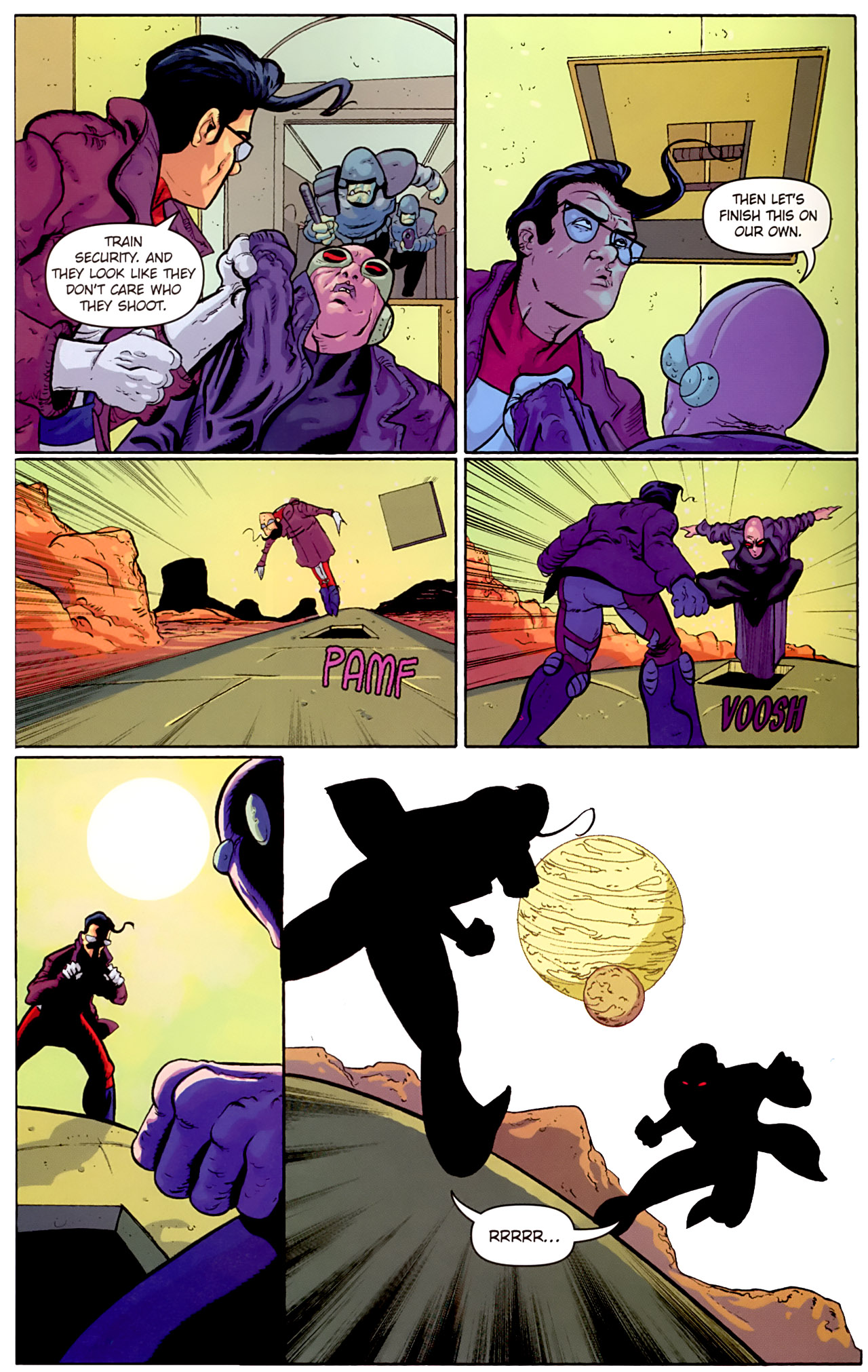 Read online Stephen Colbert's Tek Jansen comic -  Issue #2 - 23