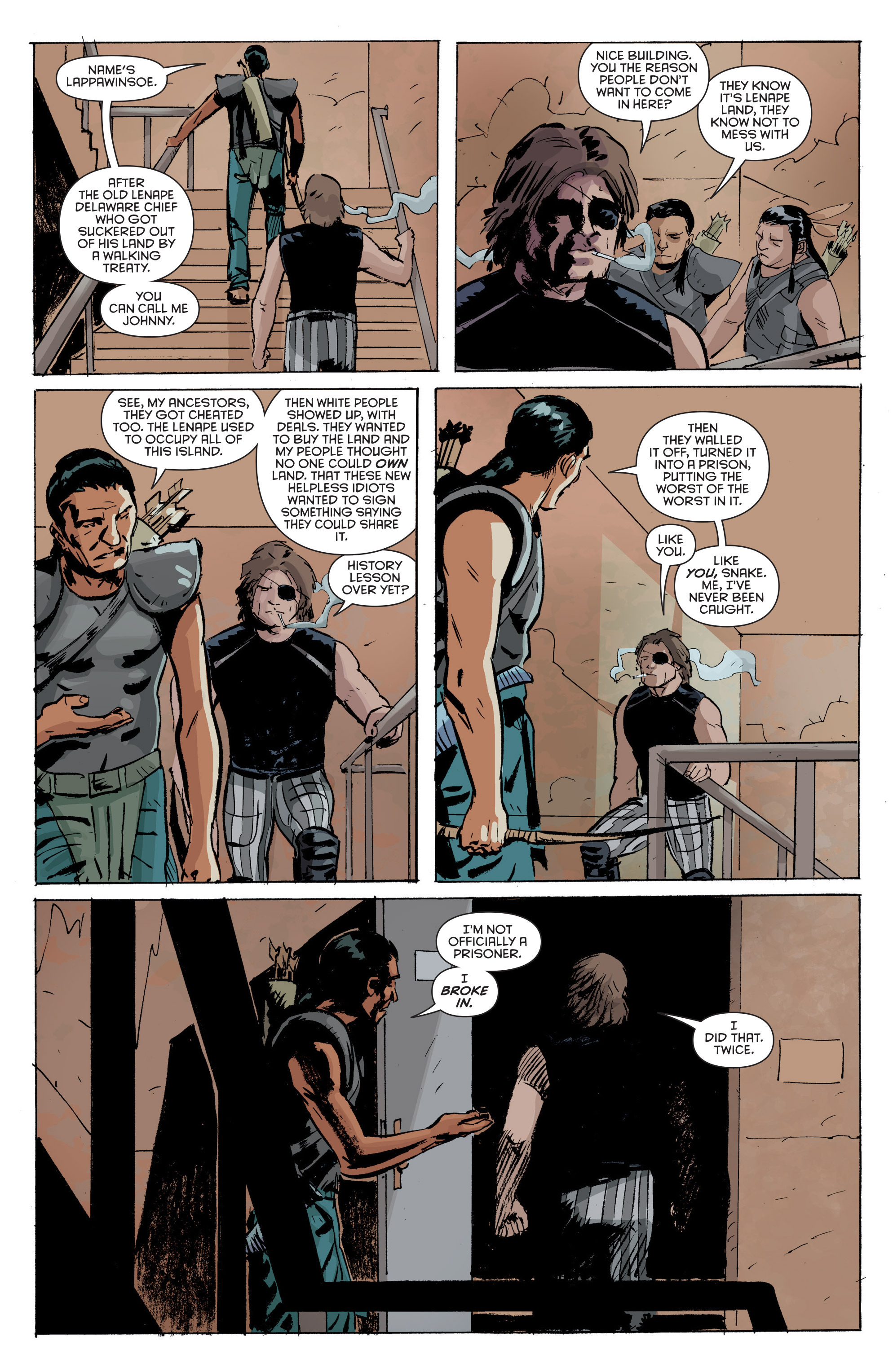 Read online Escape from New York comic -  Issue #10 - 14