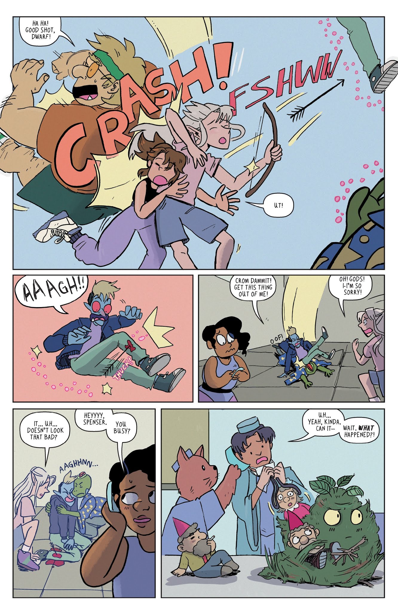 Read online Modern Fantasy comic -  Issue #3 - 16
