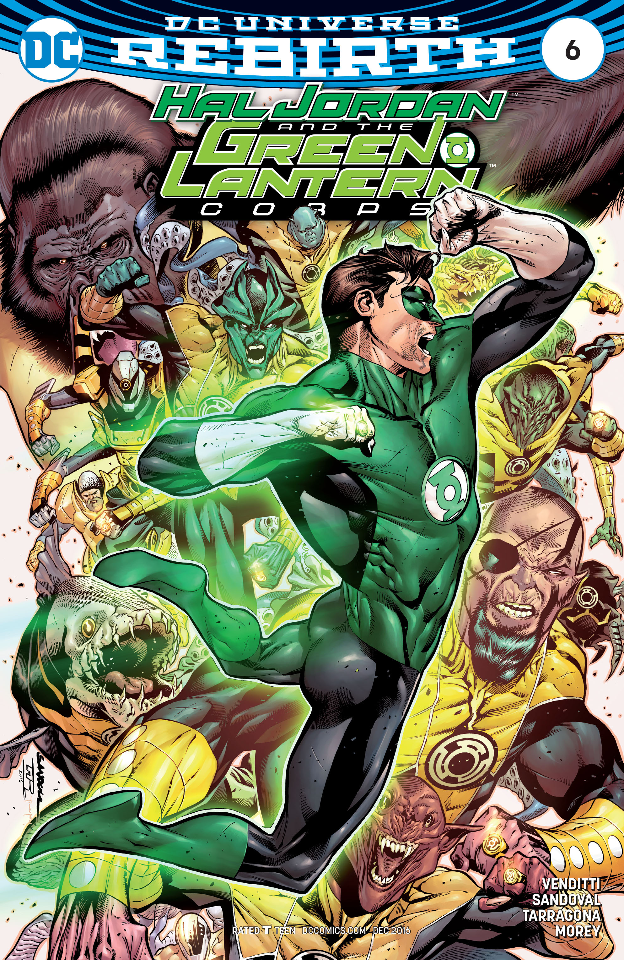 Read online Hal Jordan And The Green Lantern Corps comic -  Issue #6 - 1