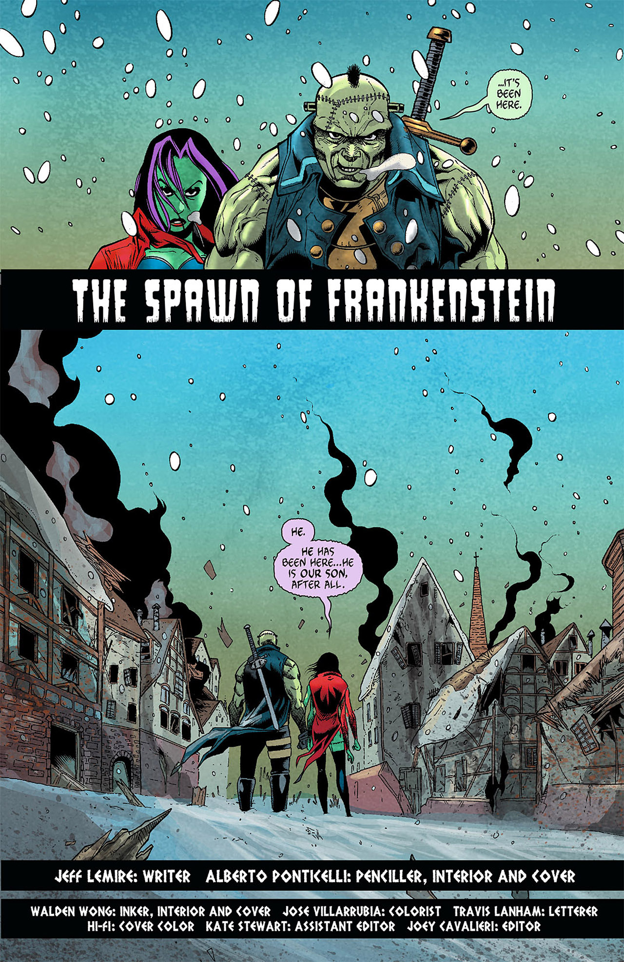 Read online Frankenstein, Agent of S.H.A.D.E. comic -  Issue #8 - 2