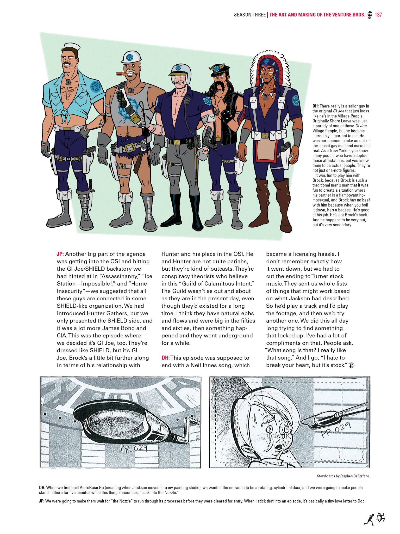 Read online Go Team Venture!: The Art and Making of The Venture Bros. comic -  Issue # TPB (Part 2) - 36