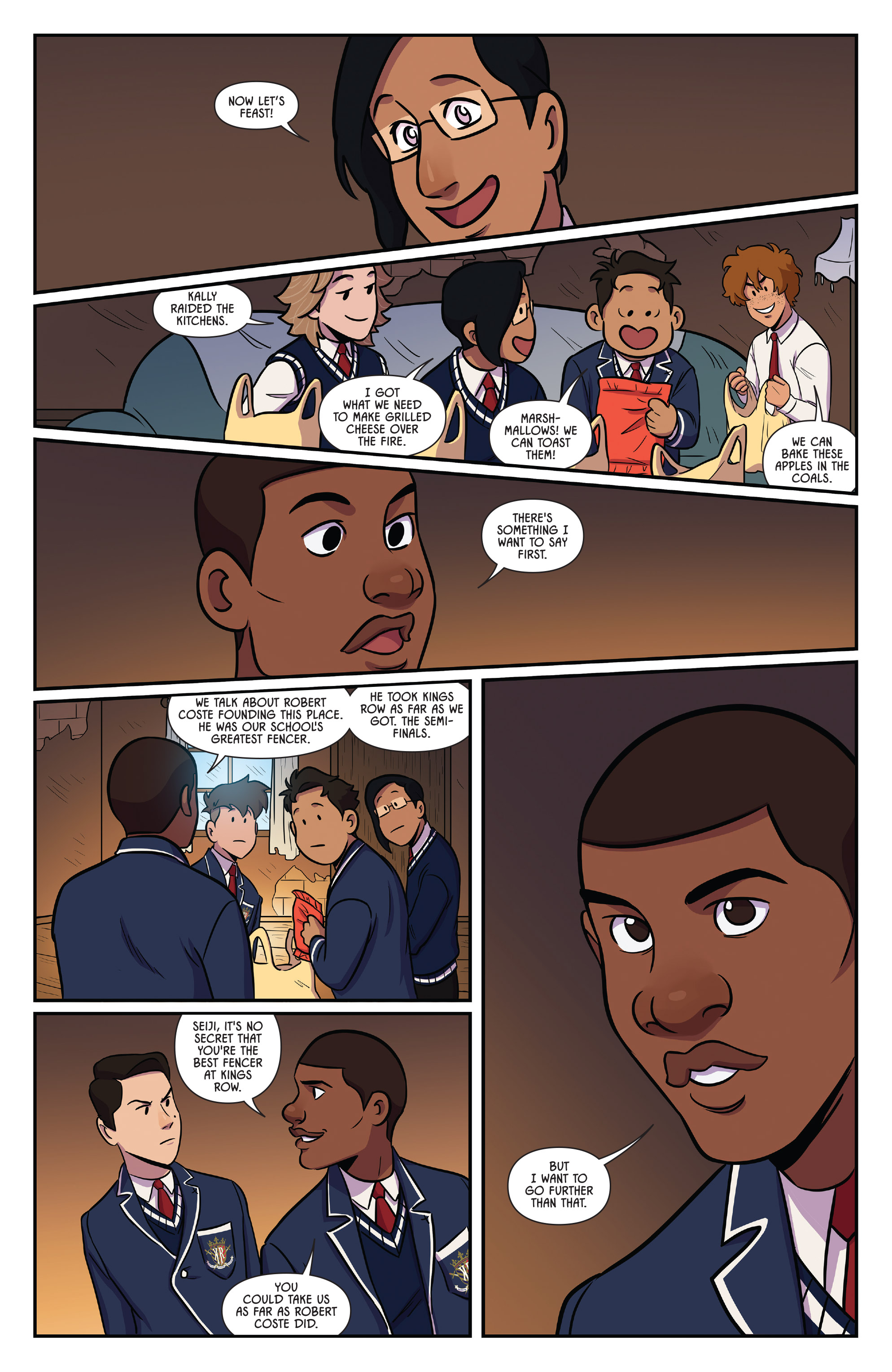 Read online Fence comic -  Issue # _TPB 3 - 92