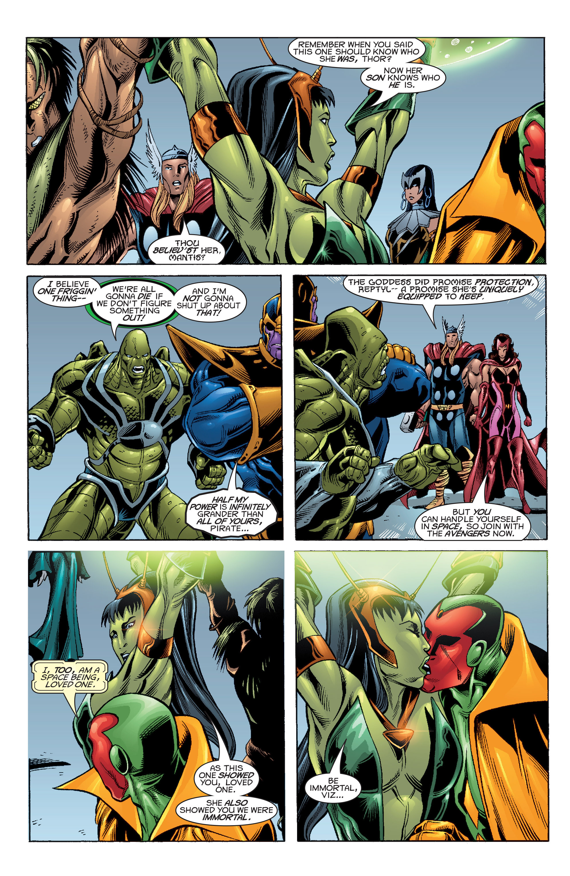Read online Avengers: Celestial Quest comic -  Issue #8 - 9