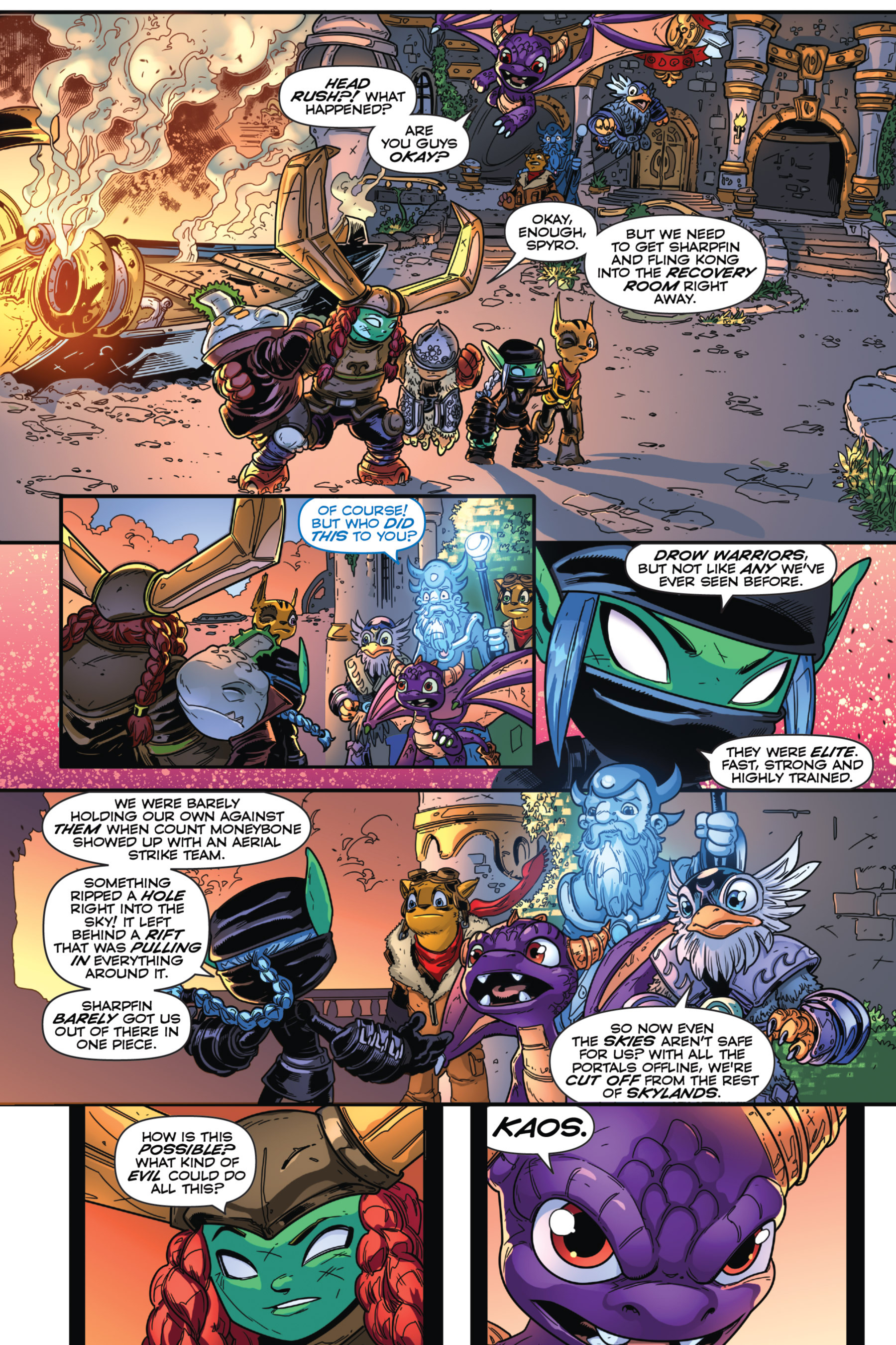 Read online Skylanders: Rift Into Overdrive comic -  Issue # Full - 23