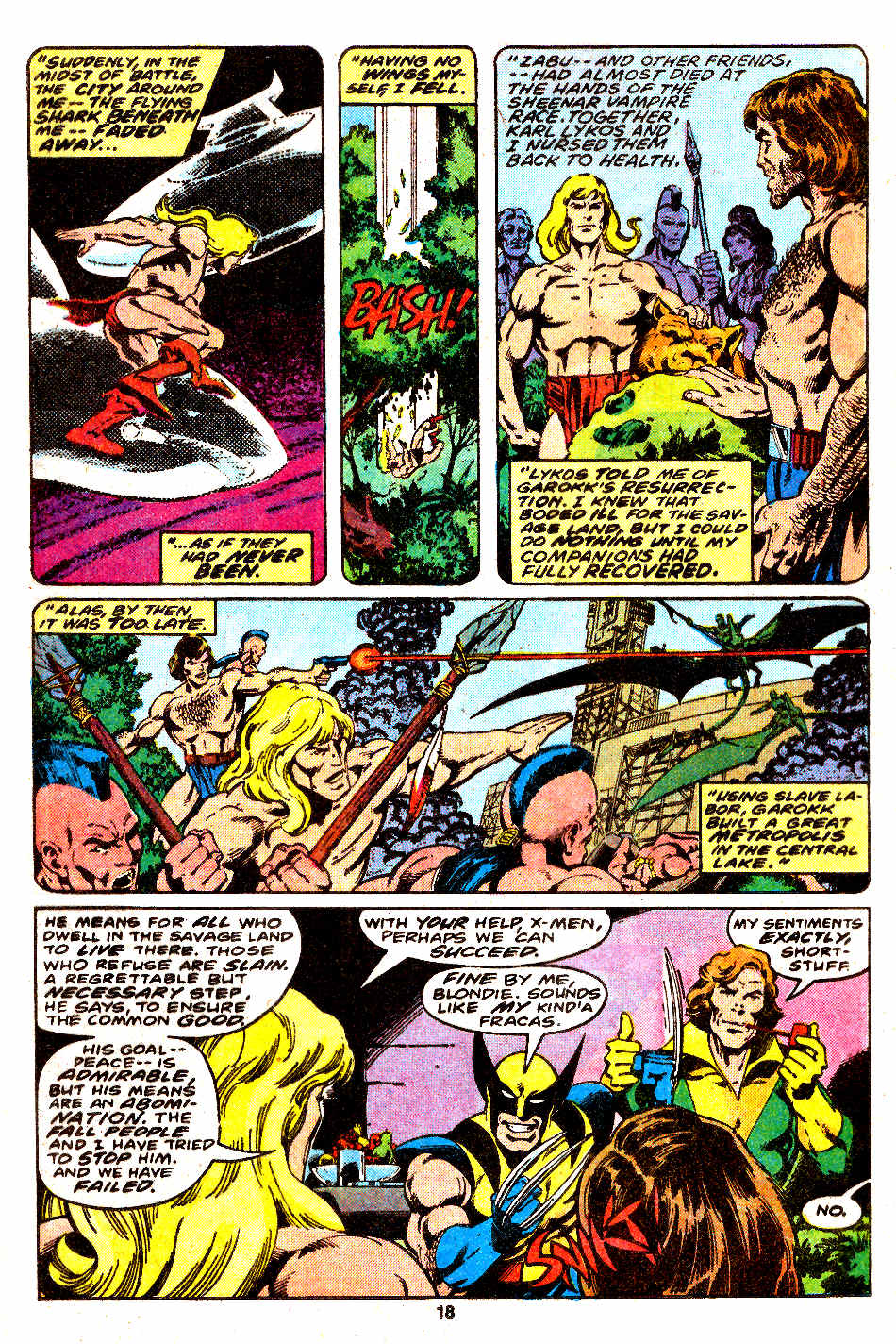 Read online Classic X-Men comic -  Issue #21 - 19