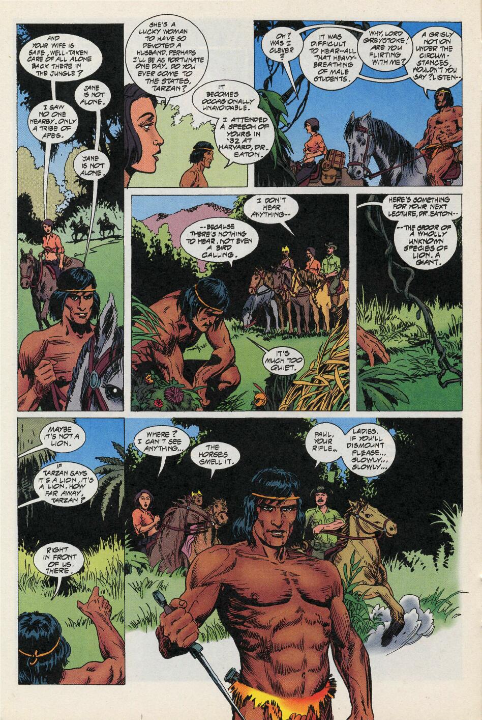 Read online Tarzan (1996) comic -  Issue #1 - 16
