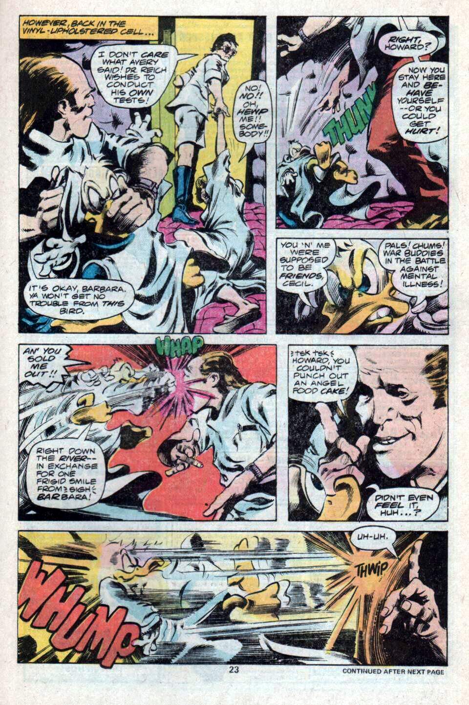 Read online Howard the Duck (1976) comic -  Issue #13 - 14