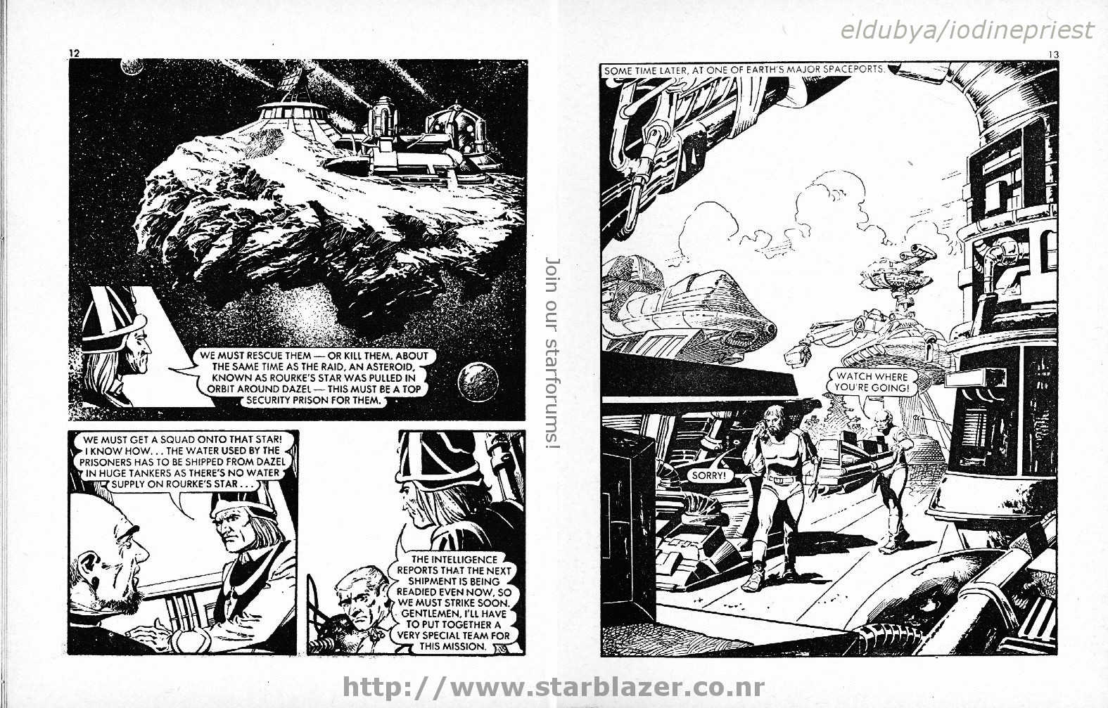 Read online Starblazer comic -  Issue #138 - 8