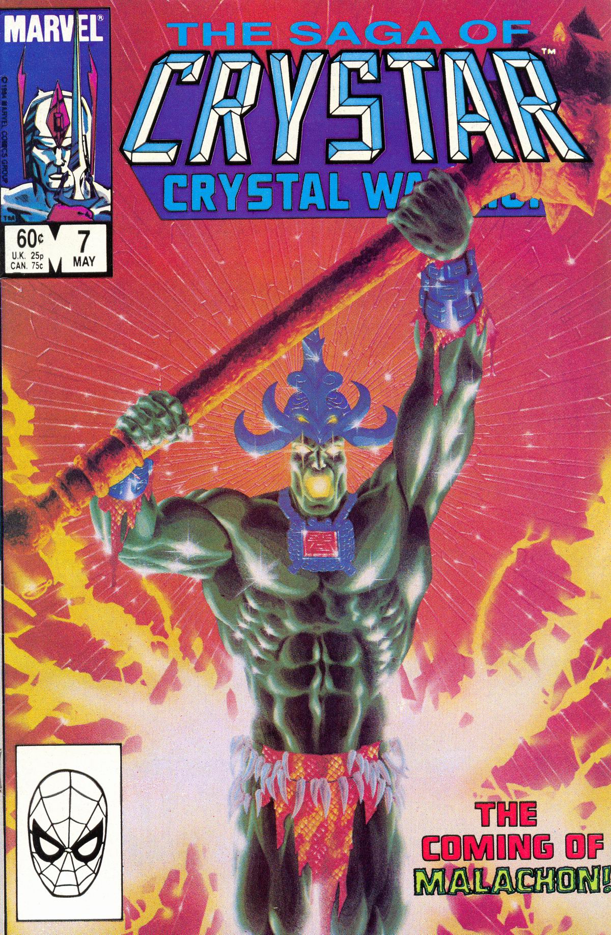 Read online The Saga of Crystar, Crystal Warrior comic -  Issue #7 - 1