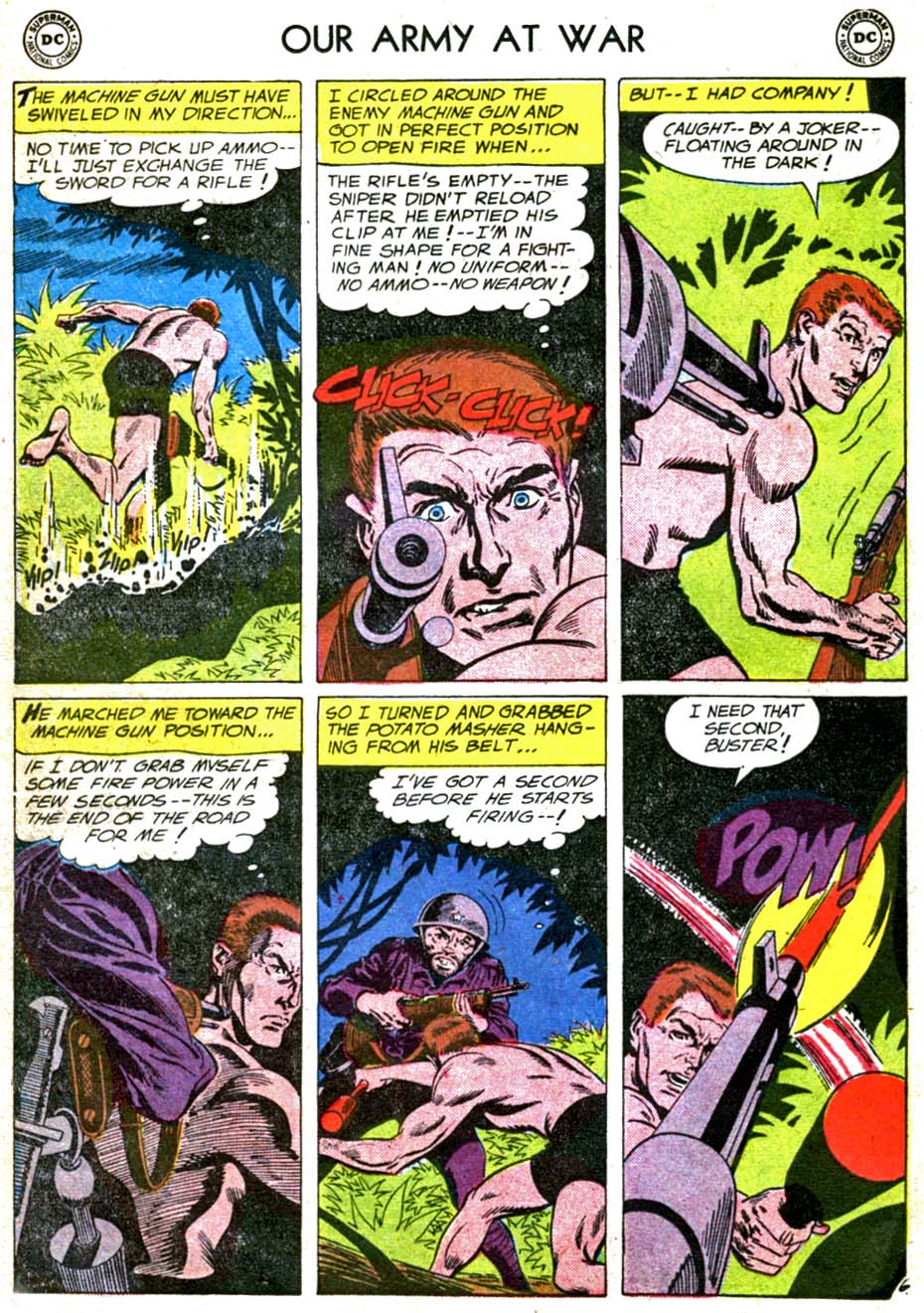 Read online Our Army at War (1952) comic -  Issue #72 - 22