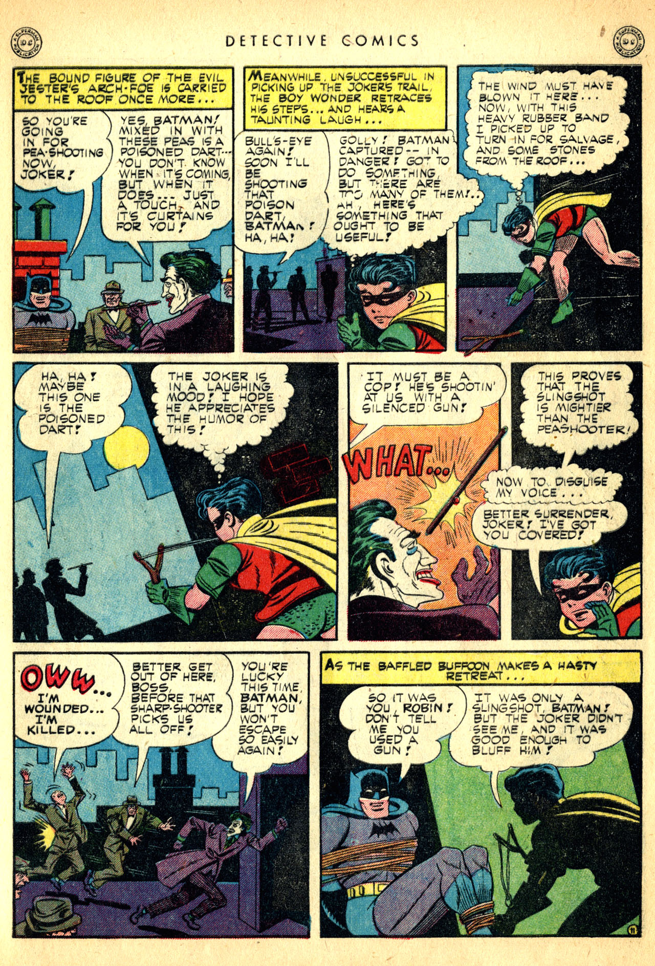 Read online Detective Comics (1937) comic -  Issue #91 - 13