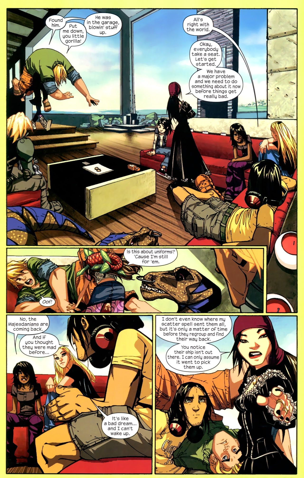 Read online Runaways (2008) comic -  Issue #3 - 6