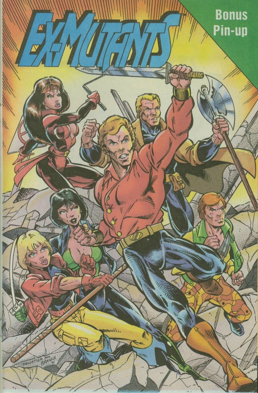 Read online Ex-Mutants comic -  Issue #8 - 32