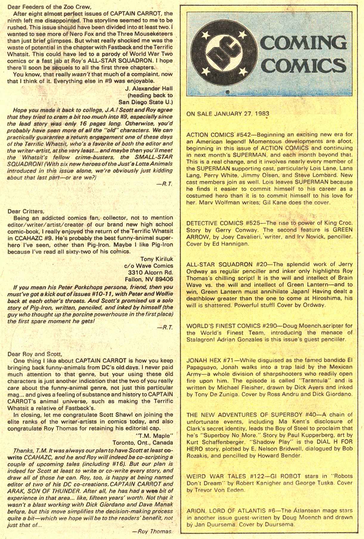 Read online Captain Carrot and His Amazing Zoo Crew! comic -  Issue #14 - 26