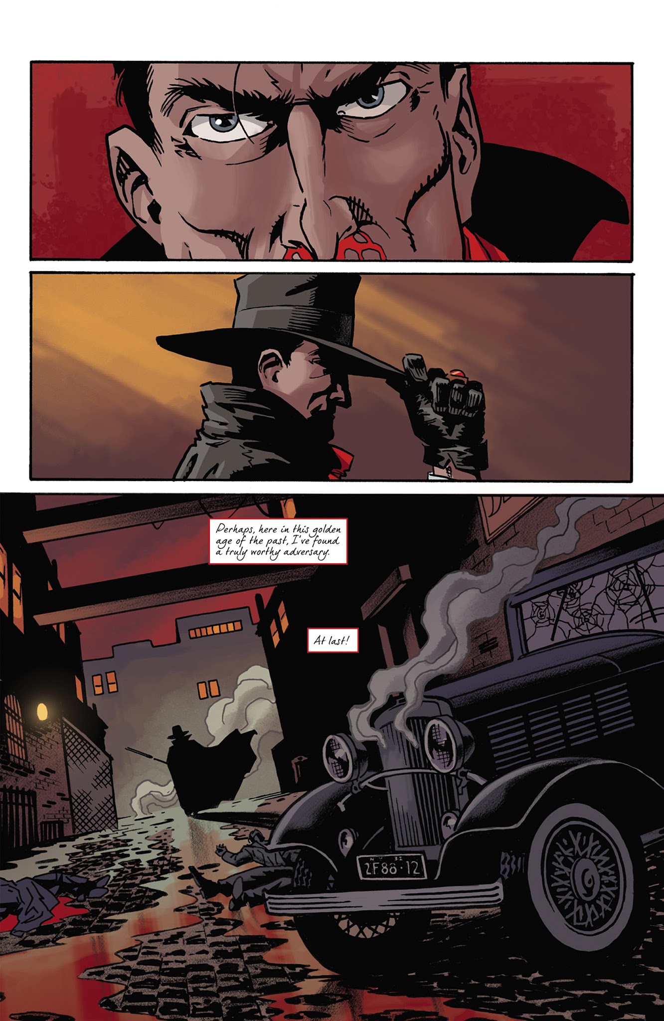 Read online Grendel vs. The Shadow comic -  Issue #2 - 16