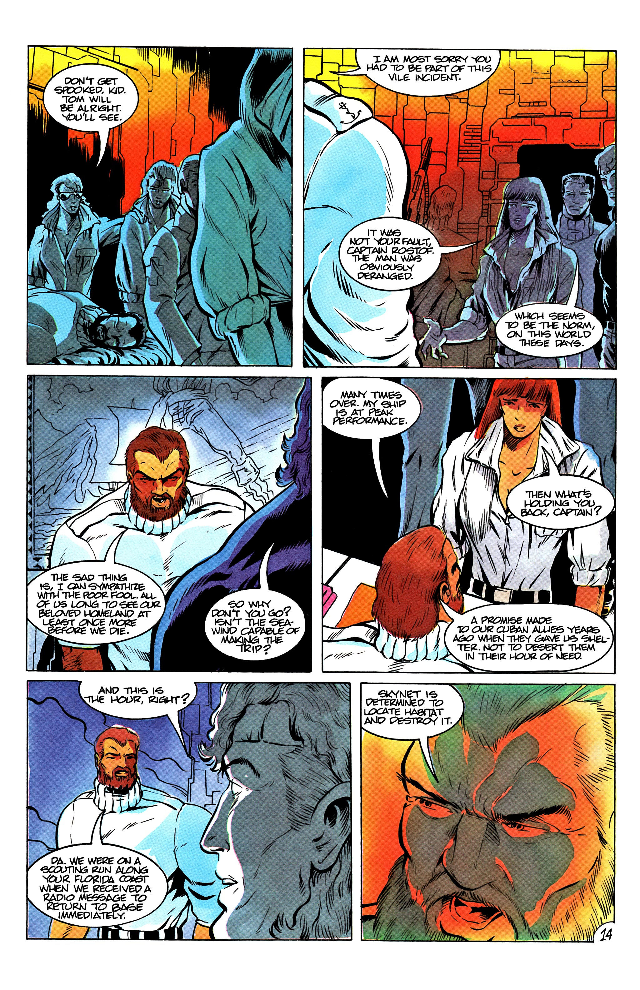 Read online The Terminator (1988) comic -  Issue #15 - 18
